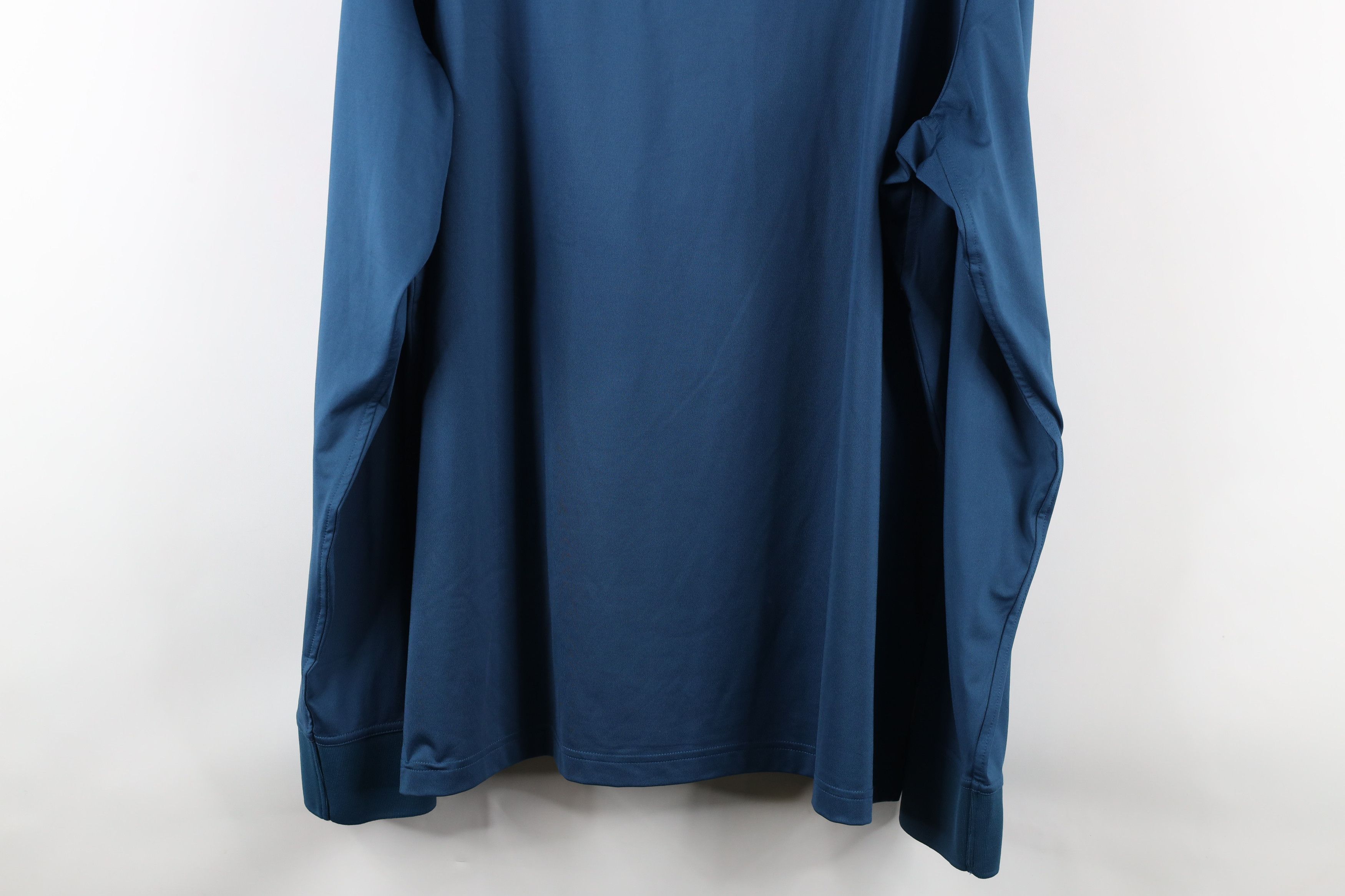 Vintage Duluth Trading Co Performance Long Sleeve Polo Shirt Blue Size US XL / EU 56 / 4 - 12 Thumbnail