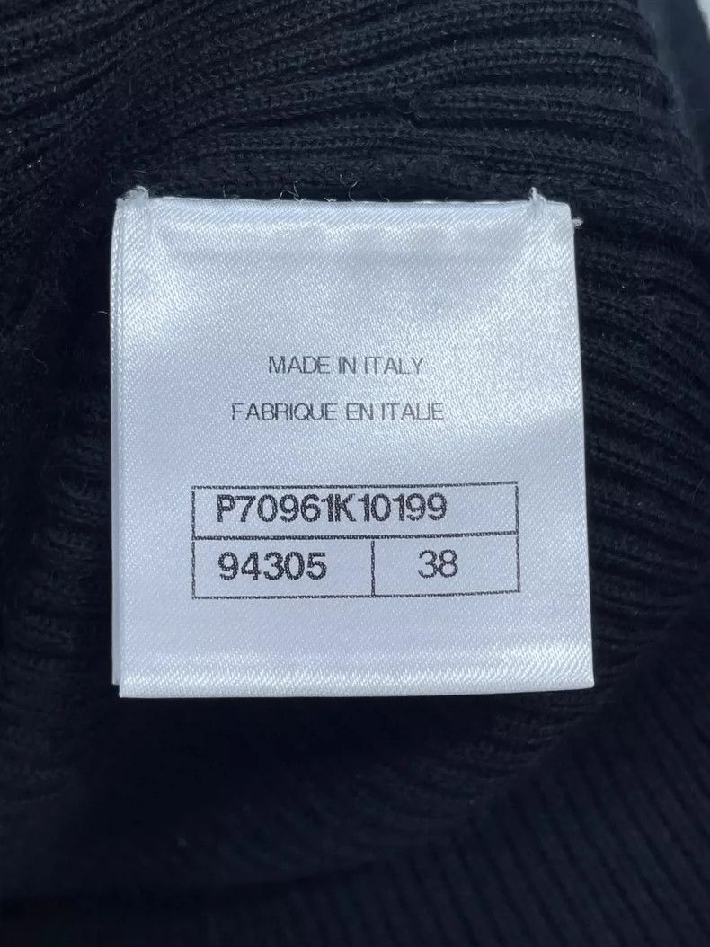 Chanel Chanel 21A black ruffled knitted dress 2504-Nextarrow Size XS / US 0-2 / IT 36-38 - 8 Thumbnail