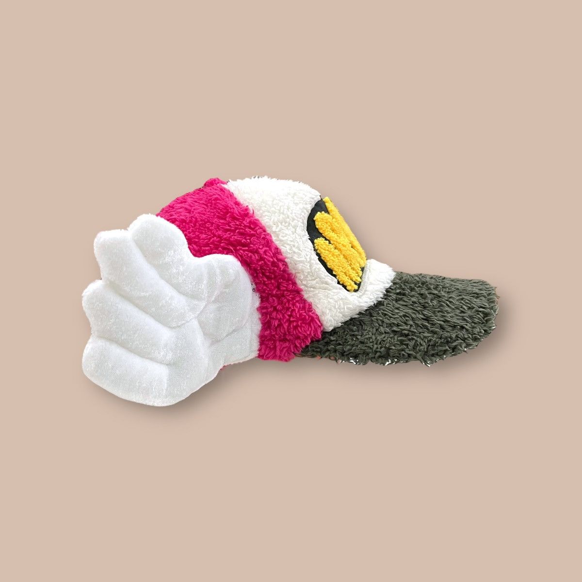 Anime Vintage 2008 Dr.Slumps "ARALE" Wings Fur Hat Size ONE SIZE - 4 Thumbnail