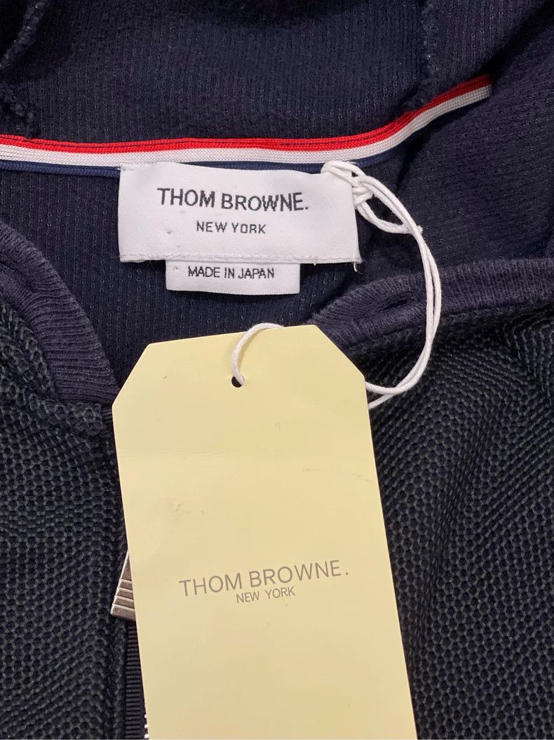 Thom Browne Thom browne Blue and green stitching zipper jacket 2504-Ne Size US M / EU 48-50 / 2 - 7 Thumbnail