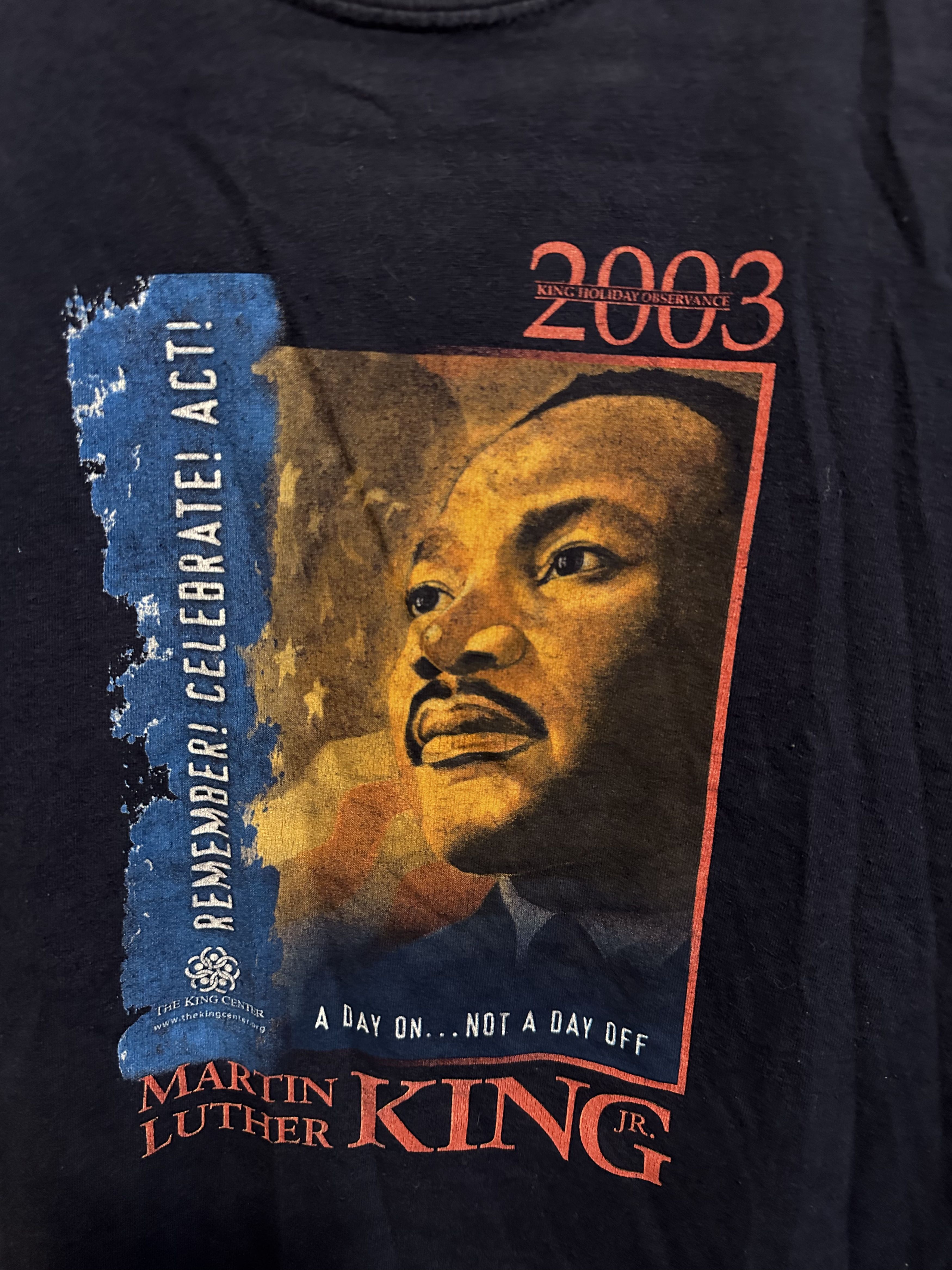 Other Vintage 2003 MLK Day SS Tee Martin Luther King Jr Size US XL / EU 56 / 4 - 2 Thumbnail