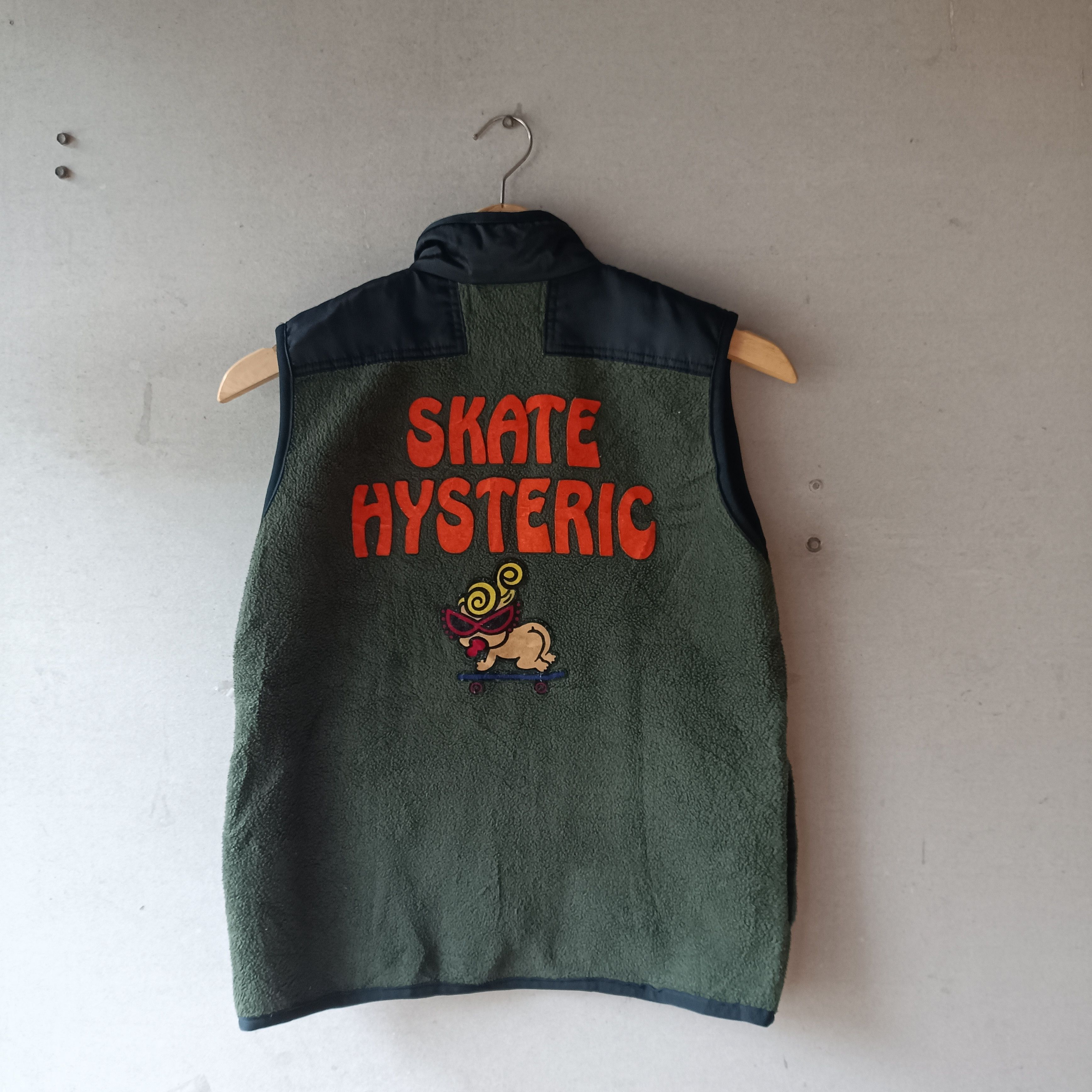 Hysteric Glamour 2000s Hysteric Skate by Hysteric Glamours Mini Vest Polartec Size US XS / EU 42 / 0 - 1 Thumbnail