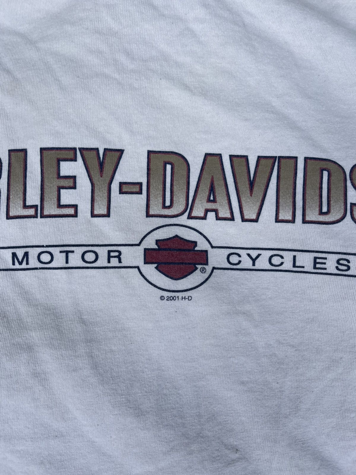 Harley Davidson 2001 Harley Davidson Chicago Gangster T-shirt Size US XL / EU 56 / 4 - 4 Thumbnail