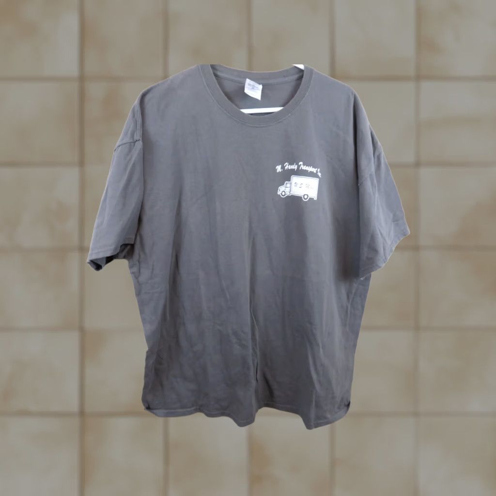Vintage VINTAGE US Mail trucking semi Grey Tee 2XL 1990s Graphic Tee Unisex Size US XXL / EU 58 / 5 - 1 Thumbnail
