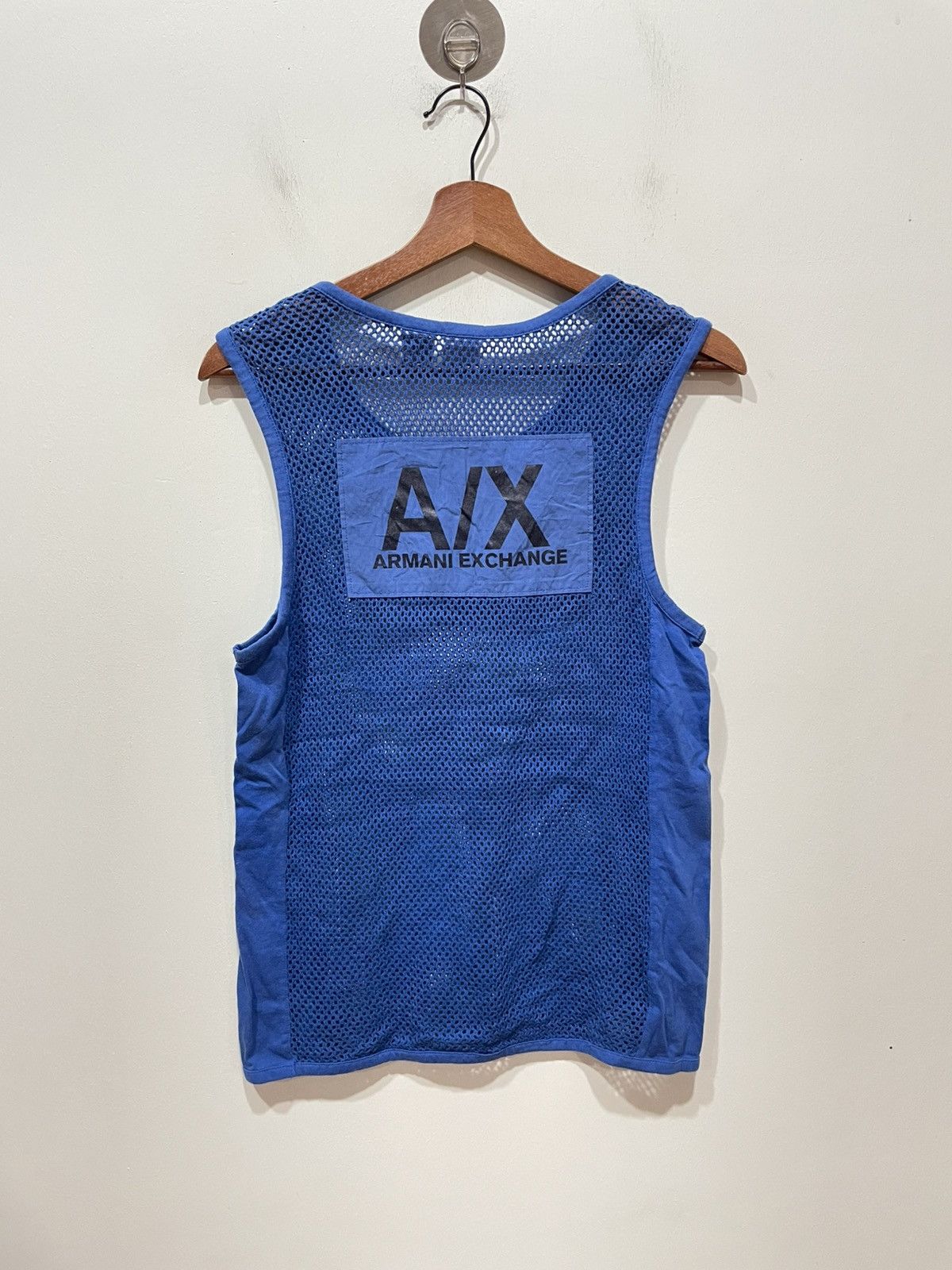 Armani Exchange Armani Exchange Fishnet Tank top Size S / US 4 / IT 40 - 2 Thumbnail