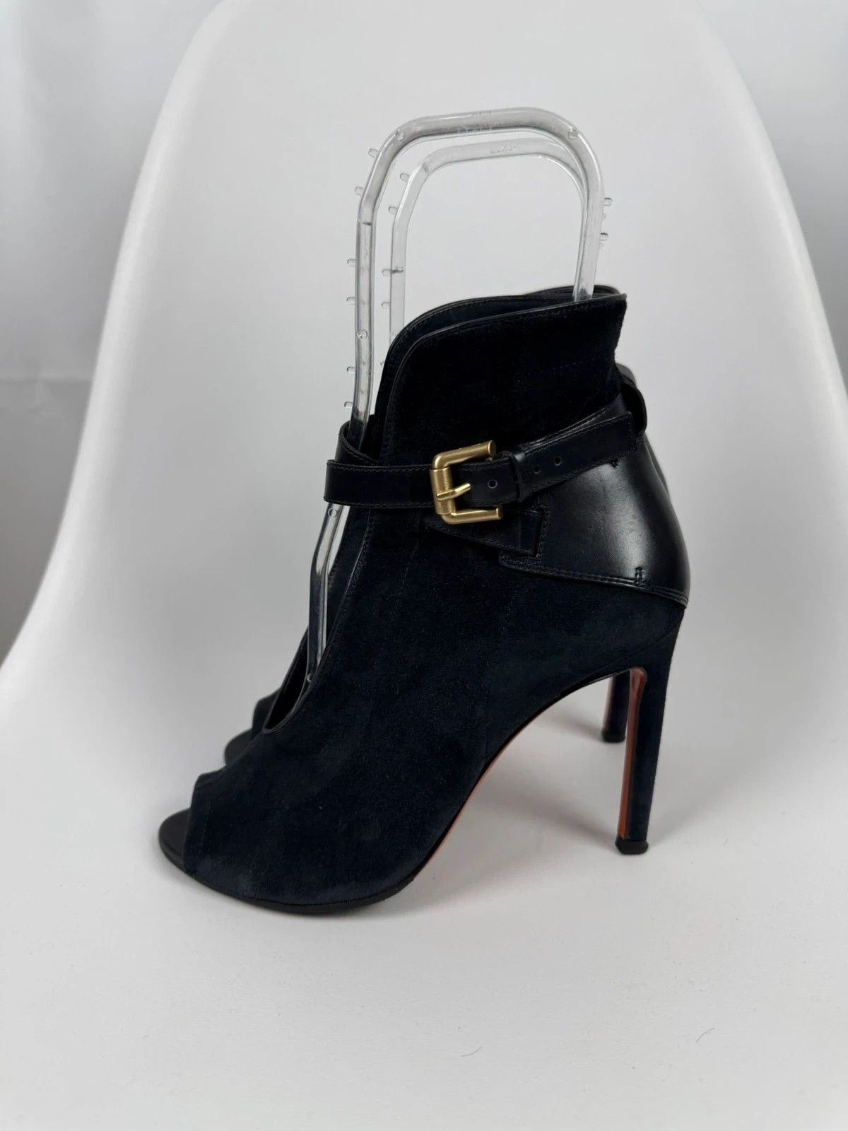 Santoni Santoni Suede Sandals Heels Shoes size 37 Size US 7 / IT 37 - 3 Thumbnail