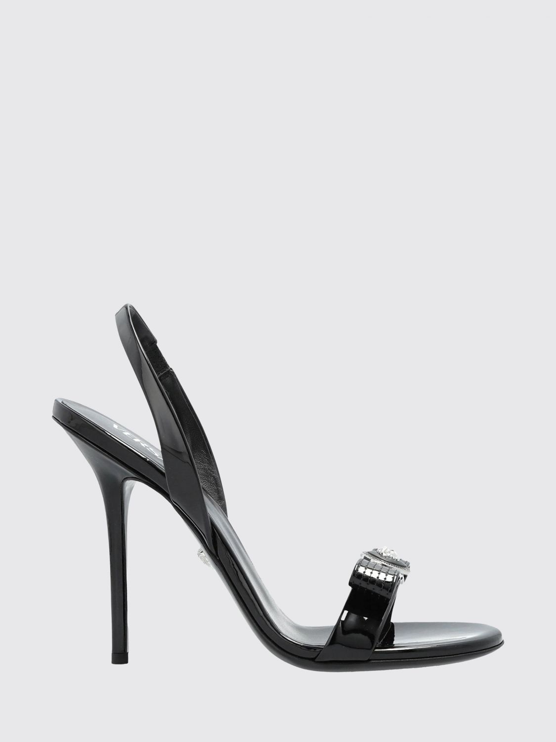 Versace Versace Heeled Sandal Woman Black Size US 8.5 / IT 38.5 - 1 Thumbnail