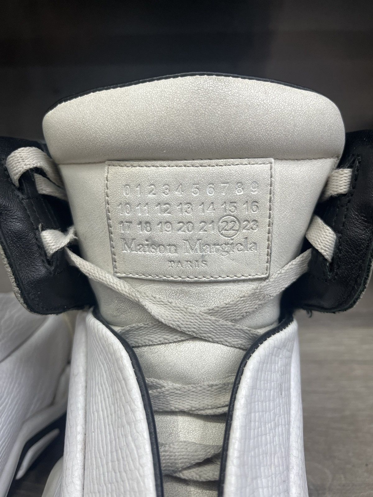 Maison Margiela Maison Margiela Red & White New Evolution High Top Sneakers Size US 8 / EU 41 - 5 Thumbnail