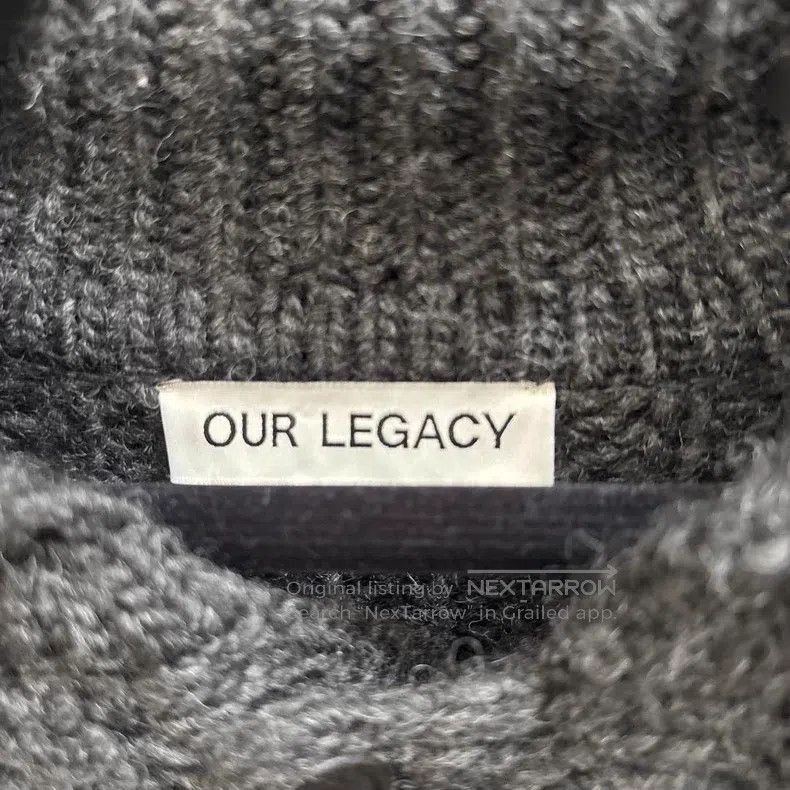 Our Legacy Our Legacy Black Sweater Size US M / EU 48-50 / 2 - 3 Thumbnail