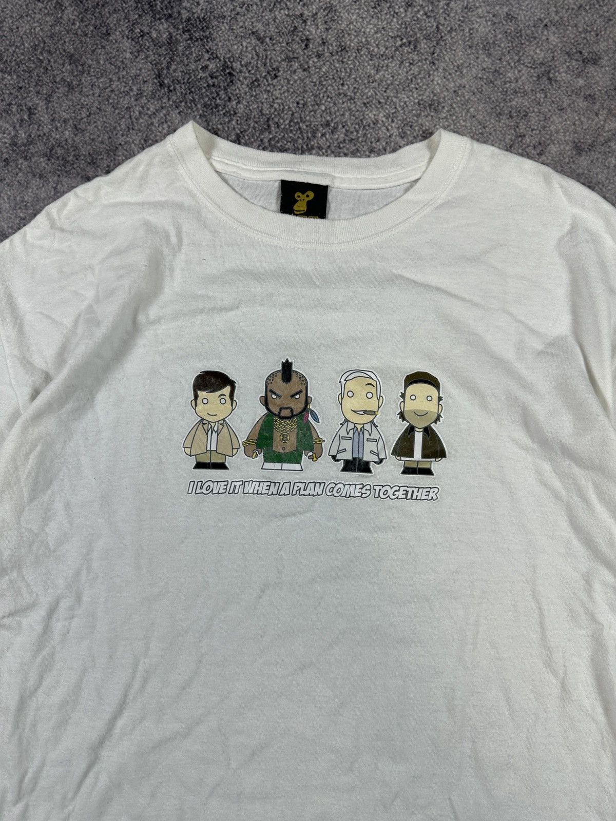 Vintage Ape I LOLE IT WHEN A FUN COMES TOCELLER T-shirt Logo Rare L Size US L / EU 52-54 / 3 - 2 Thumbnail