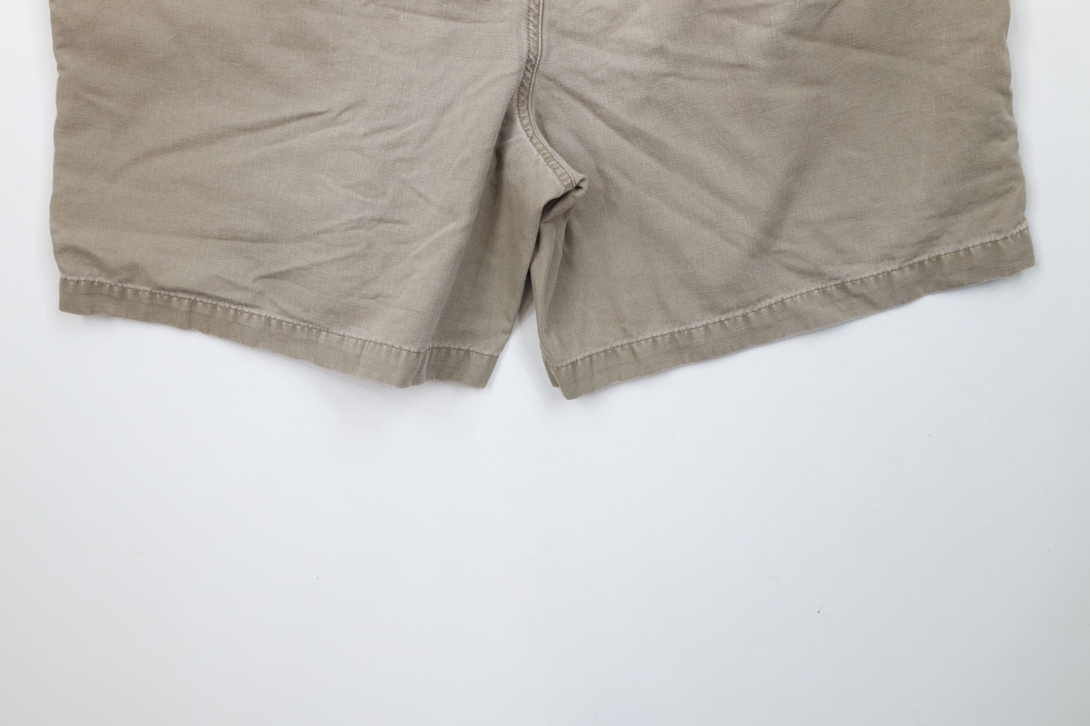 Columbia × Vintage Vintage Columbia Above Knee Cargo Shorts Beige Cotton Size US 36 / EU 52 - 12 Thumbnail