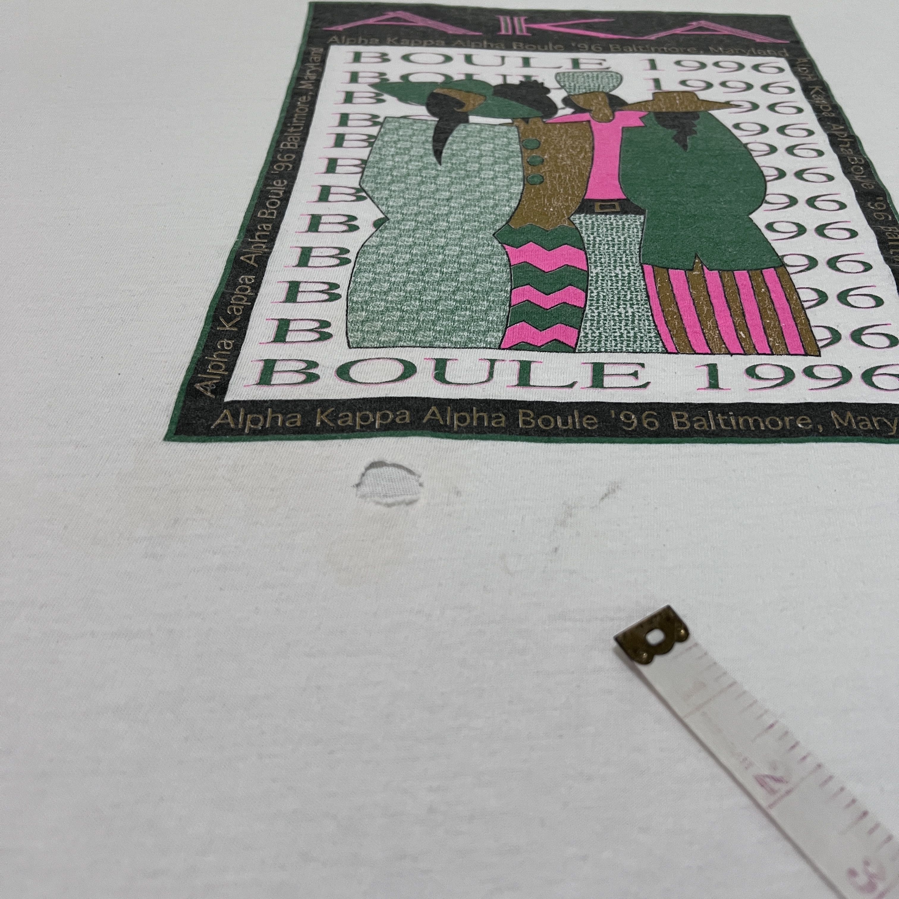 Rap Tees × Vintage Vintage Alpha Kappa Alpha Black History Woman Culture Tee Size US XXL / EU 58 / 5 - 4 Thumbnail