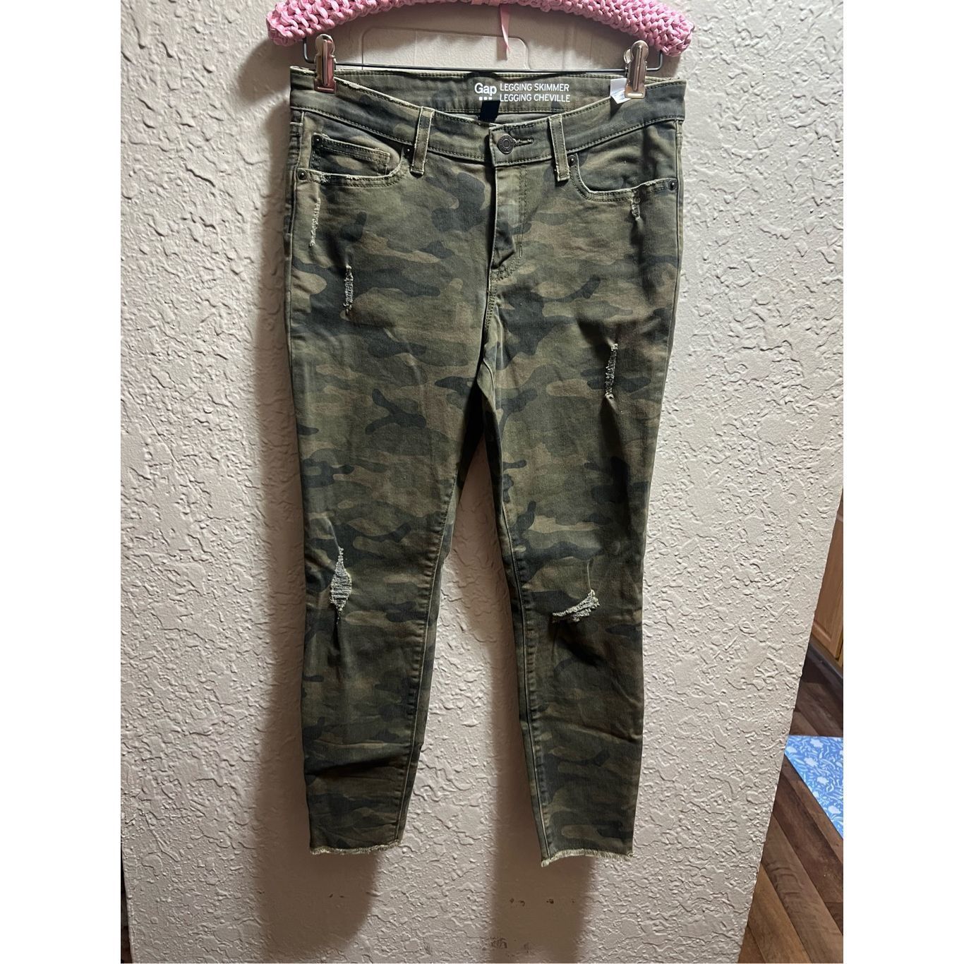 Gap Gap Camo Legging Skimmer Jeans Woman’s Size 6 Size 28" / US 6 / IT 42 - 1 Thumbnail