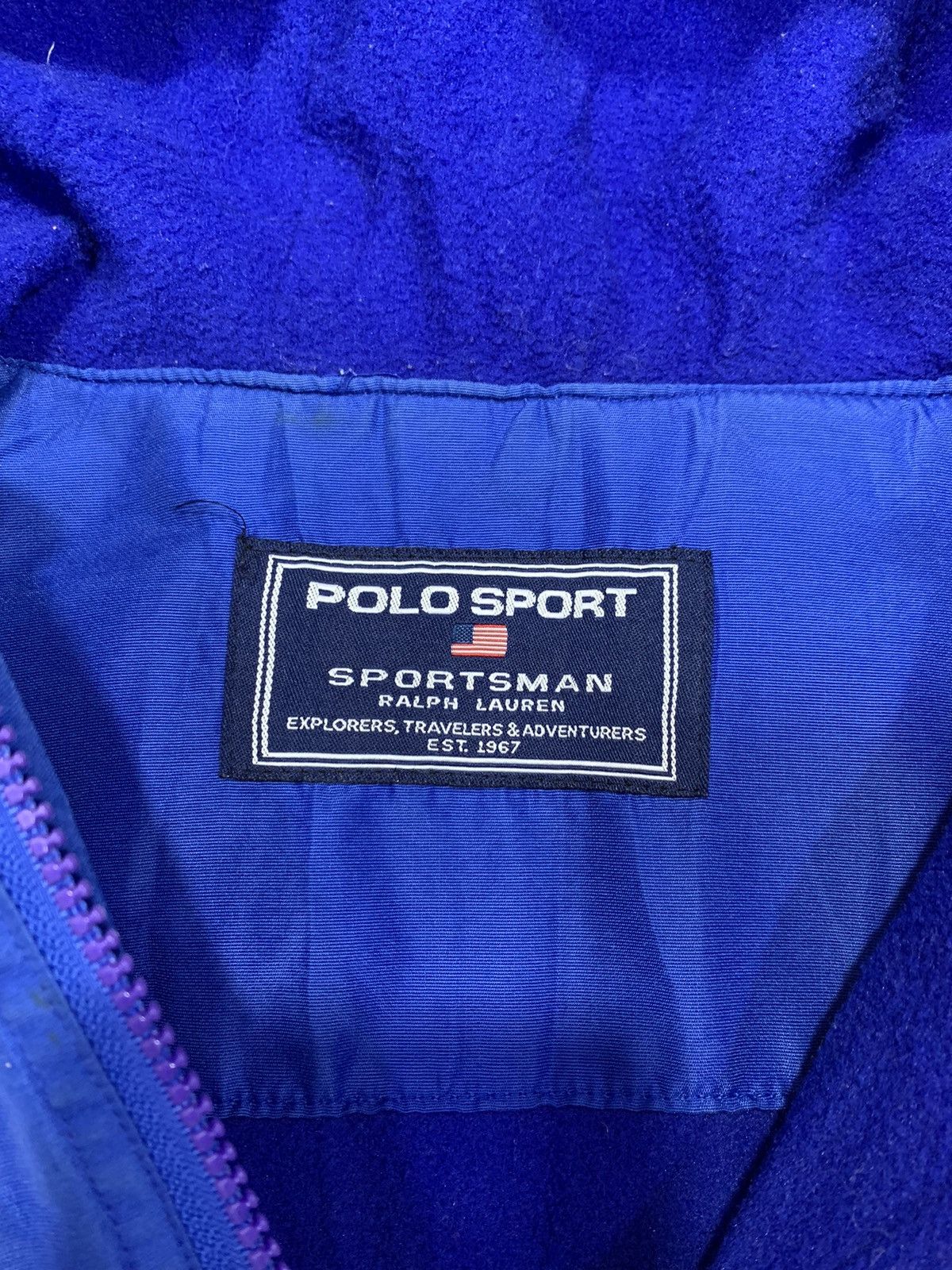 RRL Ralph Lauren Vintage Polo Sport Ralph Lauren Bomber Jacket Size US XL / EU 56 / 4 - 4 Thumbnail