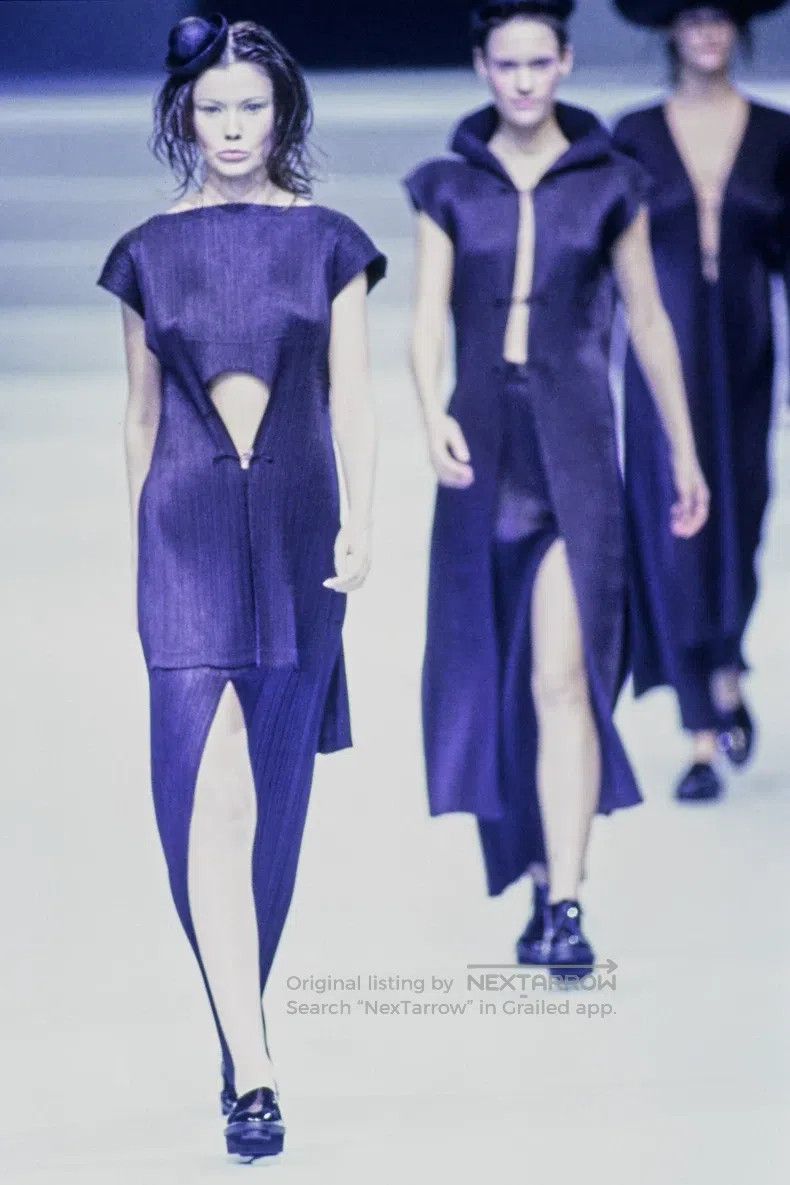 Issey Miyake Issey Miyake Purple Vest Size M / US 6-8 / IT 42-44 - 2 Thumbnail