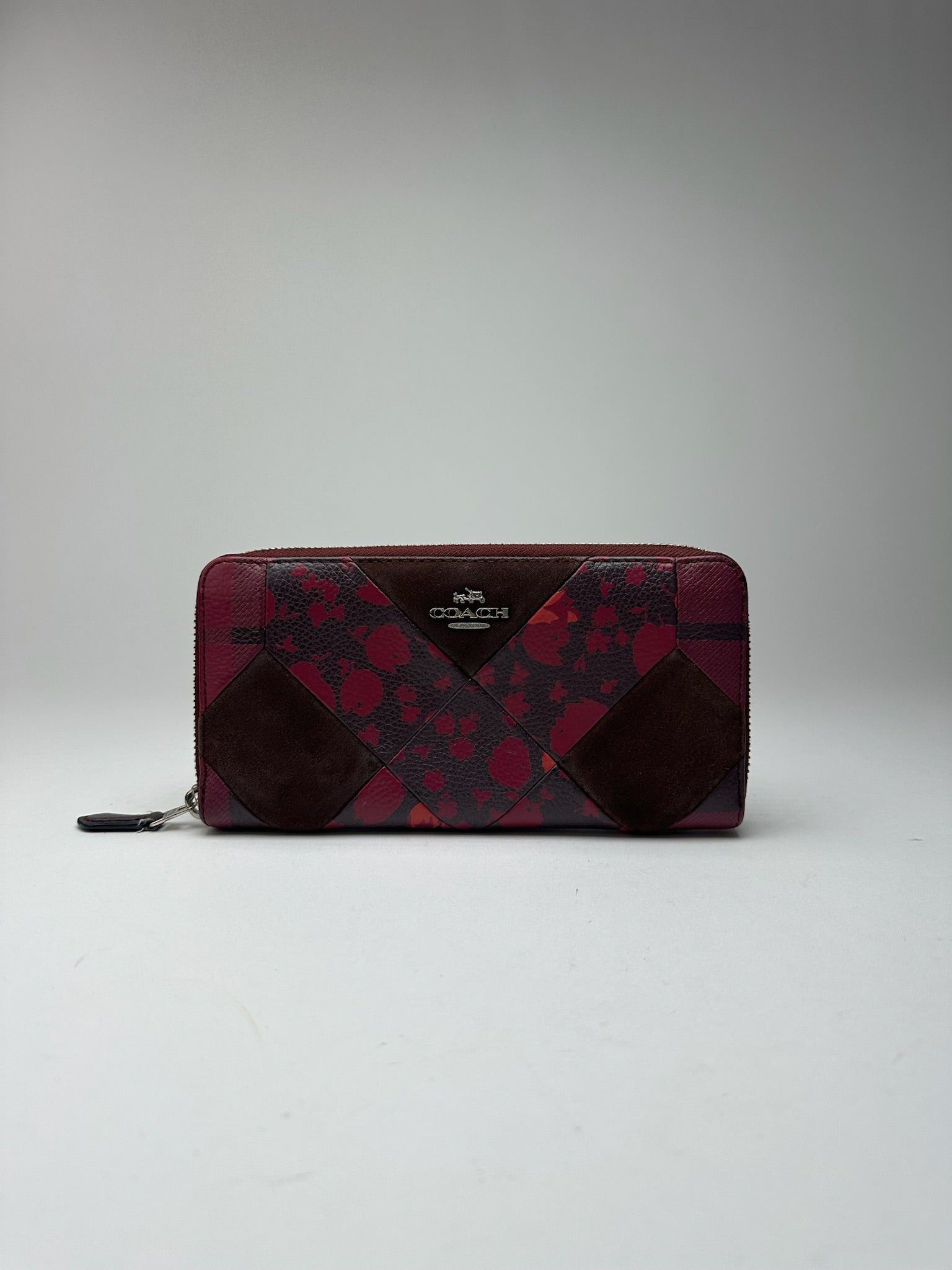 Coach Vintage Leather wallet purple brown Size ONE SIZE - 1 Thumbnail