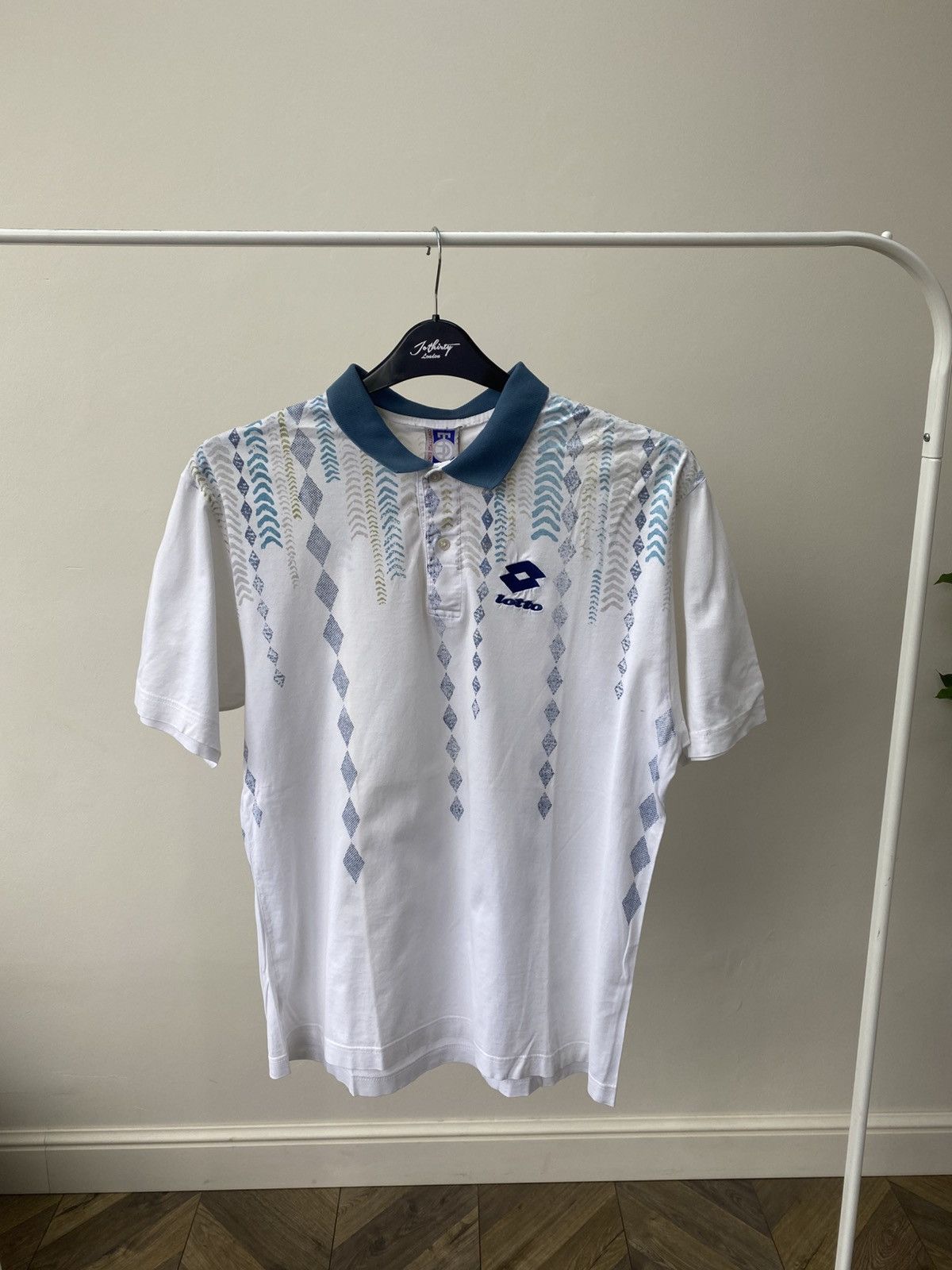 Lotto Sport Vintage Retro Lotto Tennis Polo Shirt T-Shirt Size US L / EU 52-54 / 3 - 3 Thumbnail