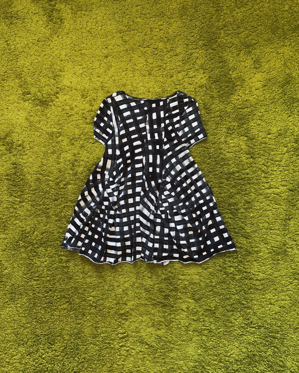 Hysteric Glamour × Rundholz Rundholz black label avant garde checkered blouse tunic Size S / US 4 / IT 40 - 2 Thumbnail