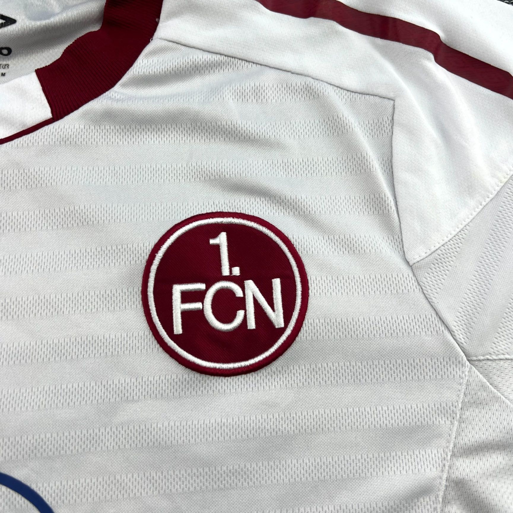 Umbro Umbro Nurnberg 2018 2019 Away Tim Leibold Football Jersey Mens M White Short Sleeve Round Neck Moisture Wicking Quick Dry Jersey Size US M / EU 48-50 / 2 - 7 Thumbnail