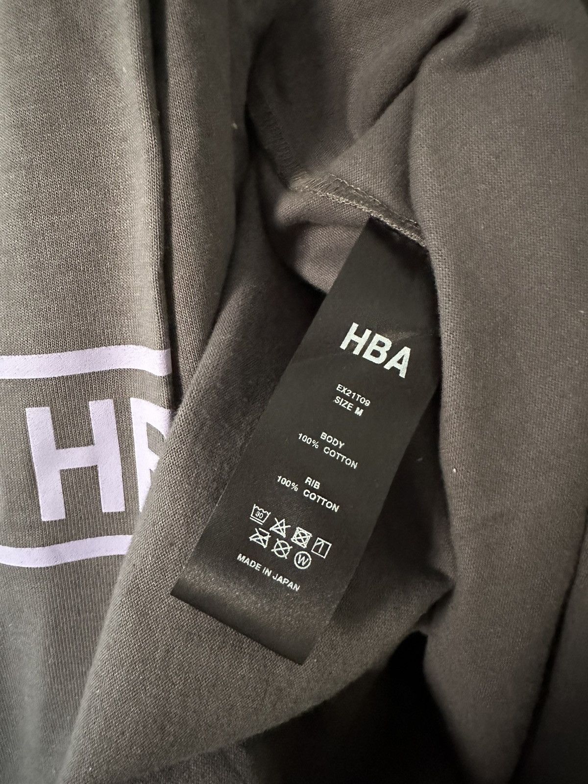 Hood By Air HBA Capsule Collection 69 BOX LOGO L/S T-SHIRT (CHARCOAL) Size US XL / EU 56 / 4 - 9 Thumbnail