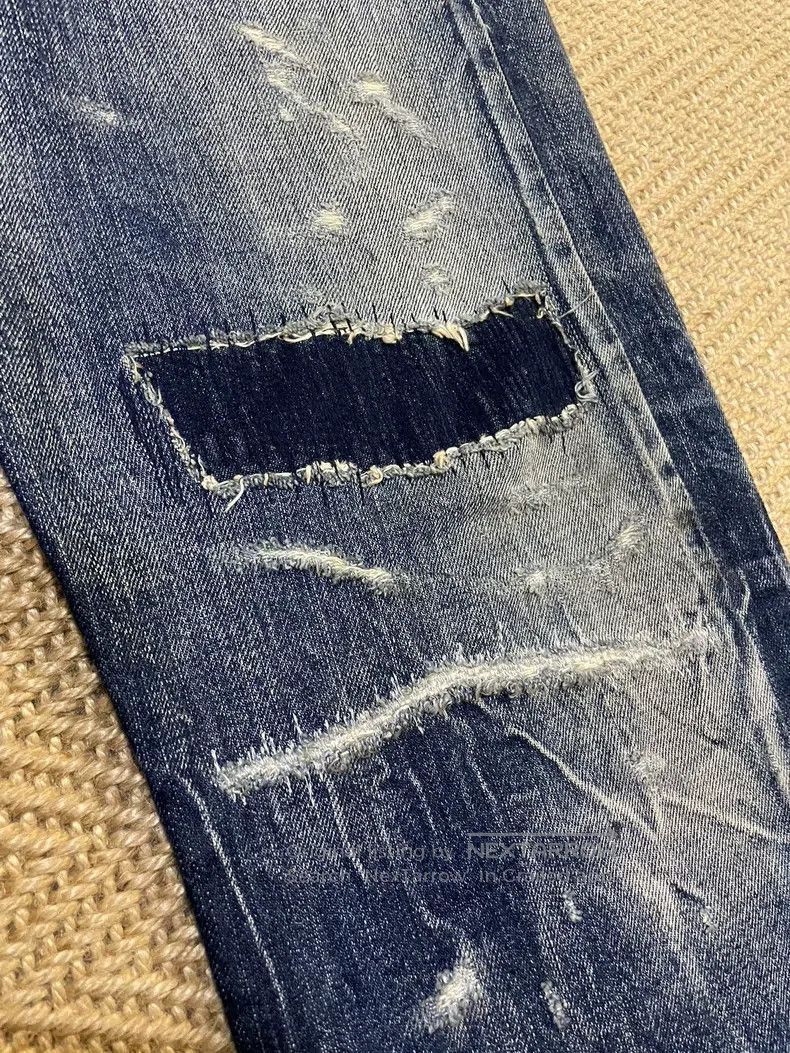 Neighborhood Neighborhood size M 20ss Bullet Hole King of Denim NBHD Wa Size US 27 - 5 Thumbnail