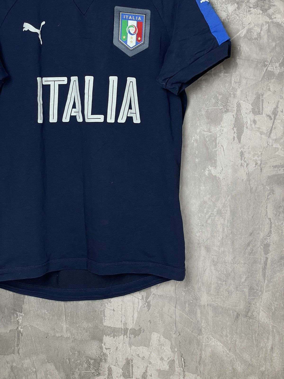 Puma × Vintage Vintage Puma Italy Y2K Rare Soccer jersey🔷 Size US M / EU 48-50 / 2 - 6 Thumbnail