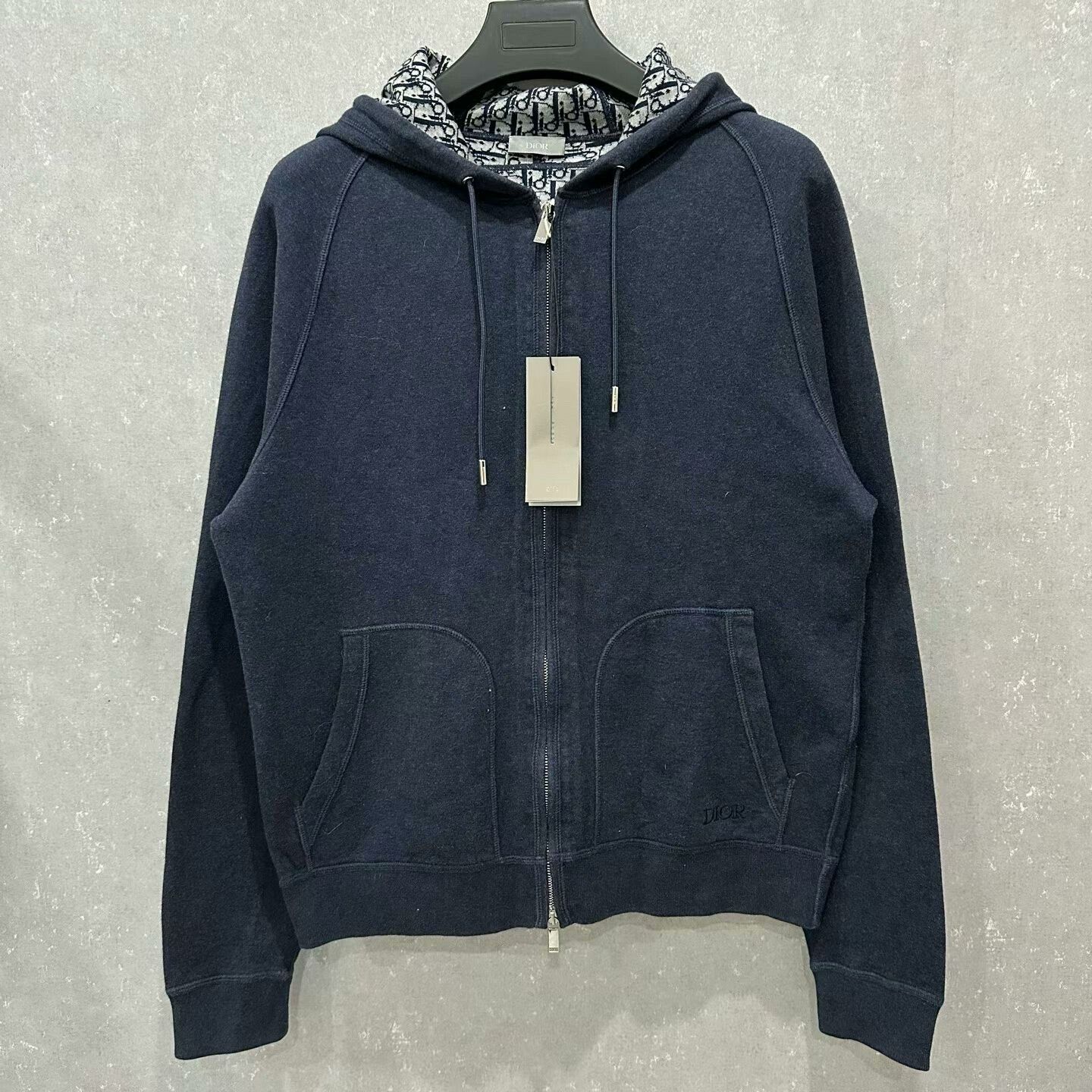 Dior dior full-print zip-up hoodie jacket Size US S / EU 44-46 / 1 - 1 Thumbnail