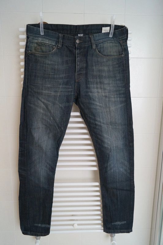 Raf by Raf Simons Raf Simons Dirty Denim Jeans Size US 32 / EU 48 - 1 Thumbnail