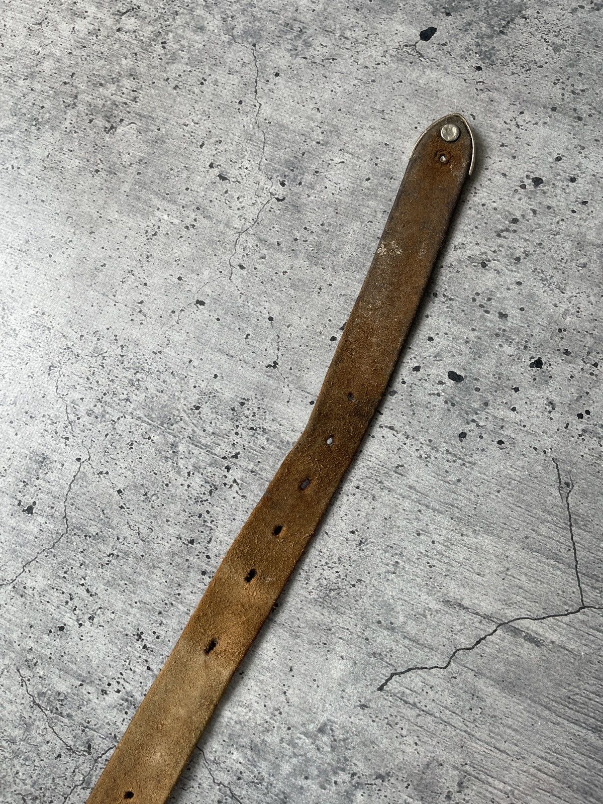 Levi's × Vintage Vintage 90’s Levi’s Brown Lether Belt Size ONE SIZE - 11 Thumbnail