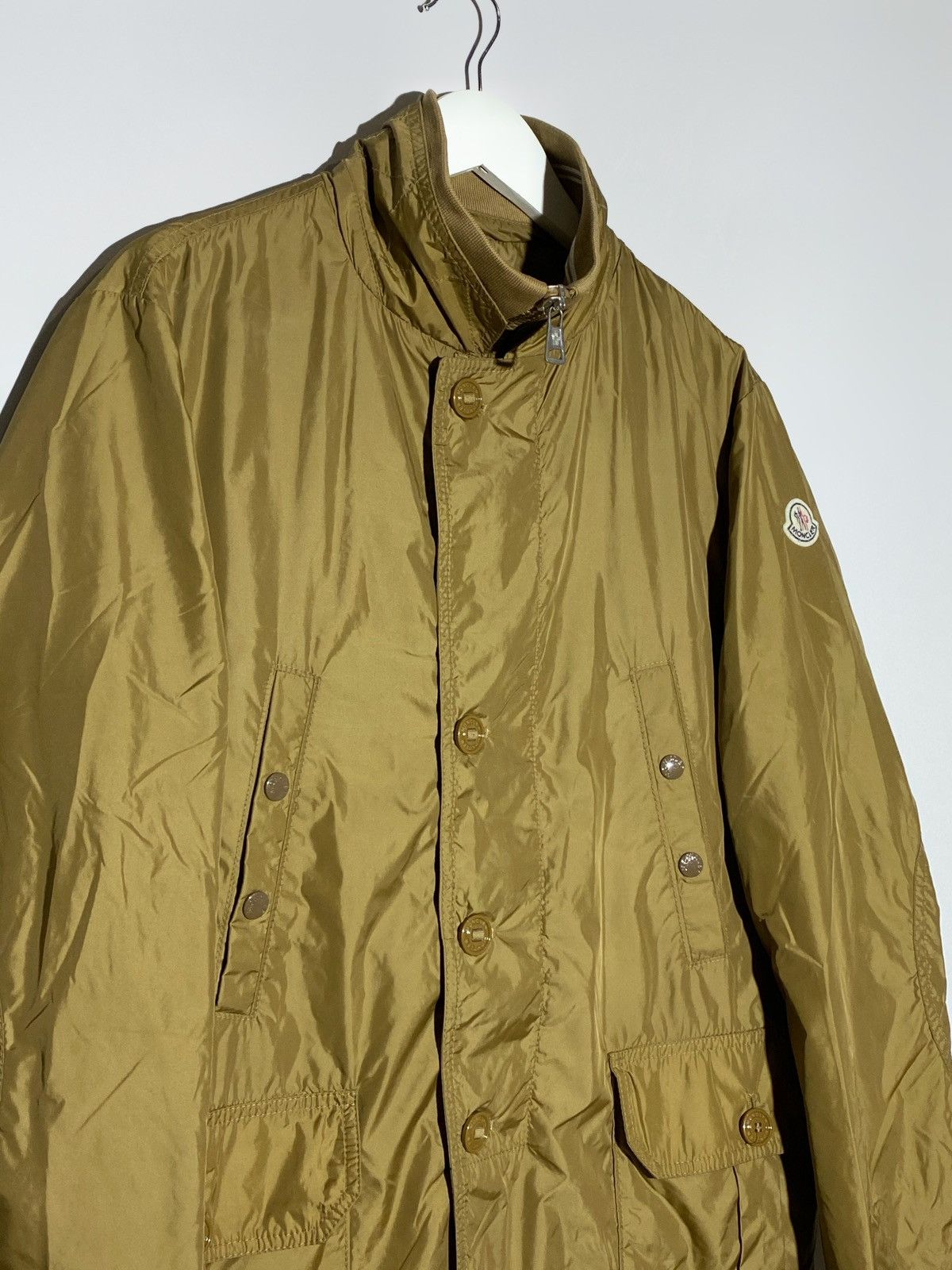Moncler Moncler Nylon Gold Old Money Vibes Authentic Jacket Size US M / EU 48-50 / 2 - 3 Thumbnail