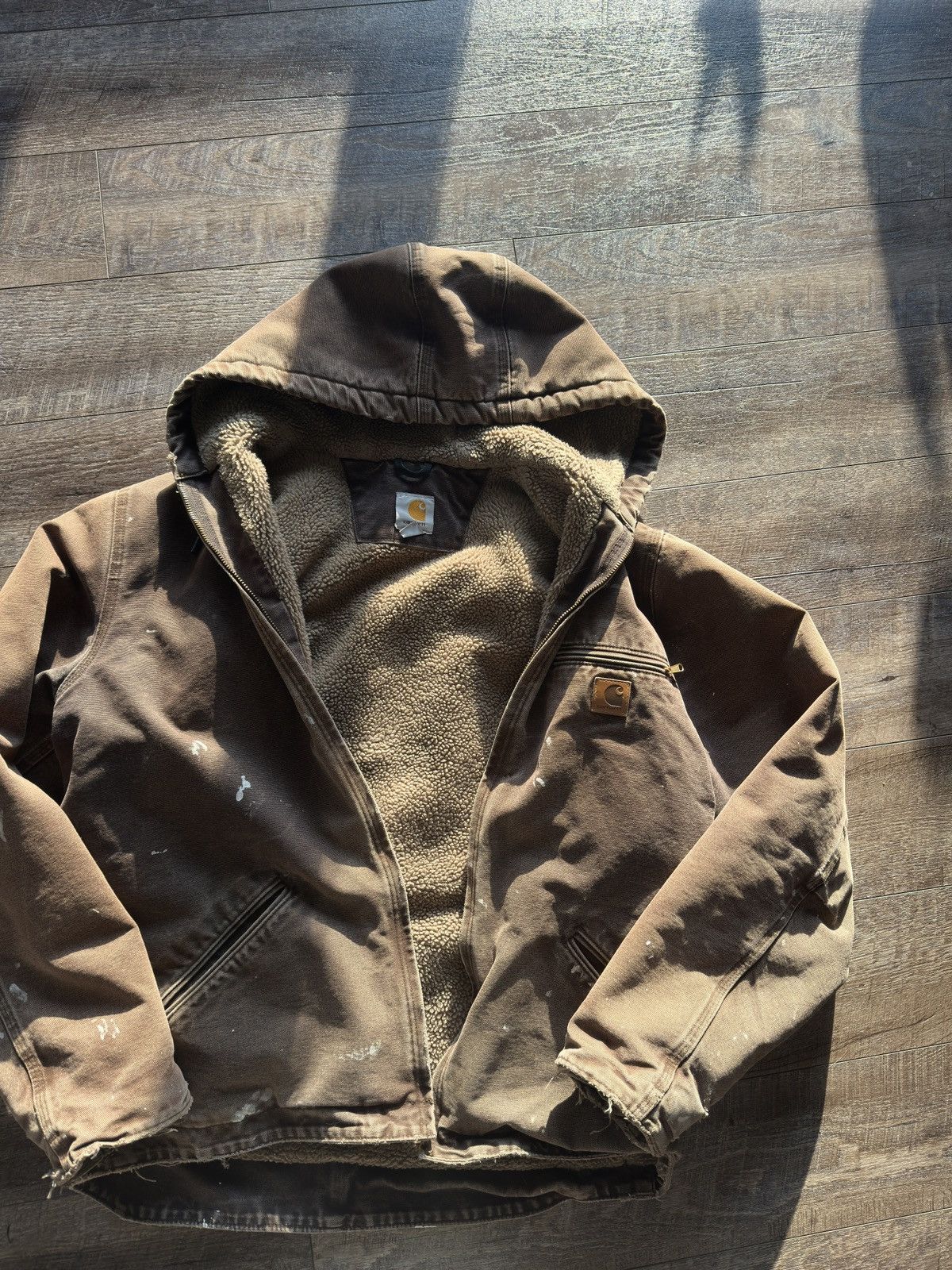 Carhartt Fleece lined vintage carhartt jacket Size US L / EU 52-54 / 3 - 2 Thumbnail