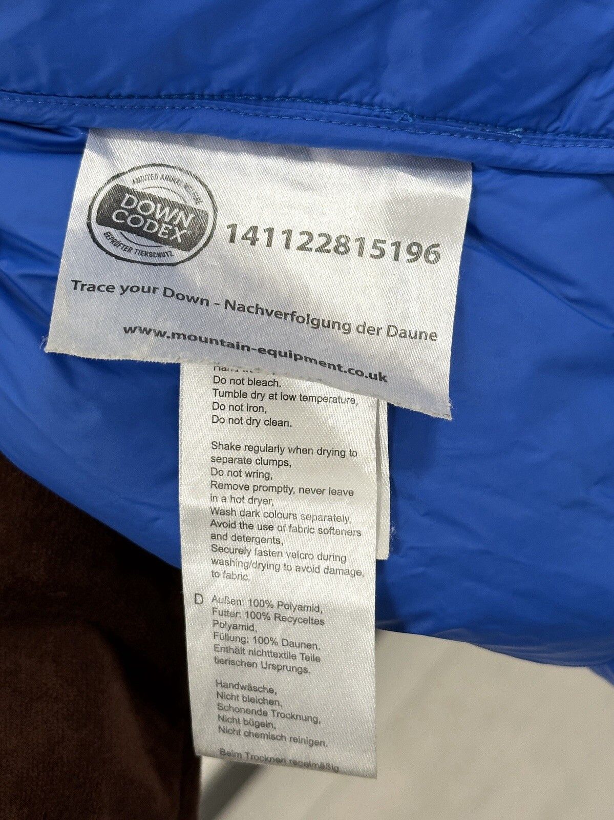 Mountain Equipment Mountain Equipment Mens Senja Puffer Down Jacket Hiking Size US L / EU 52-54 / 3 - 12 Thumbnail