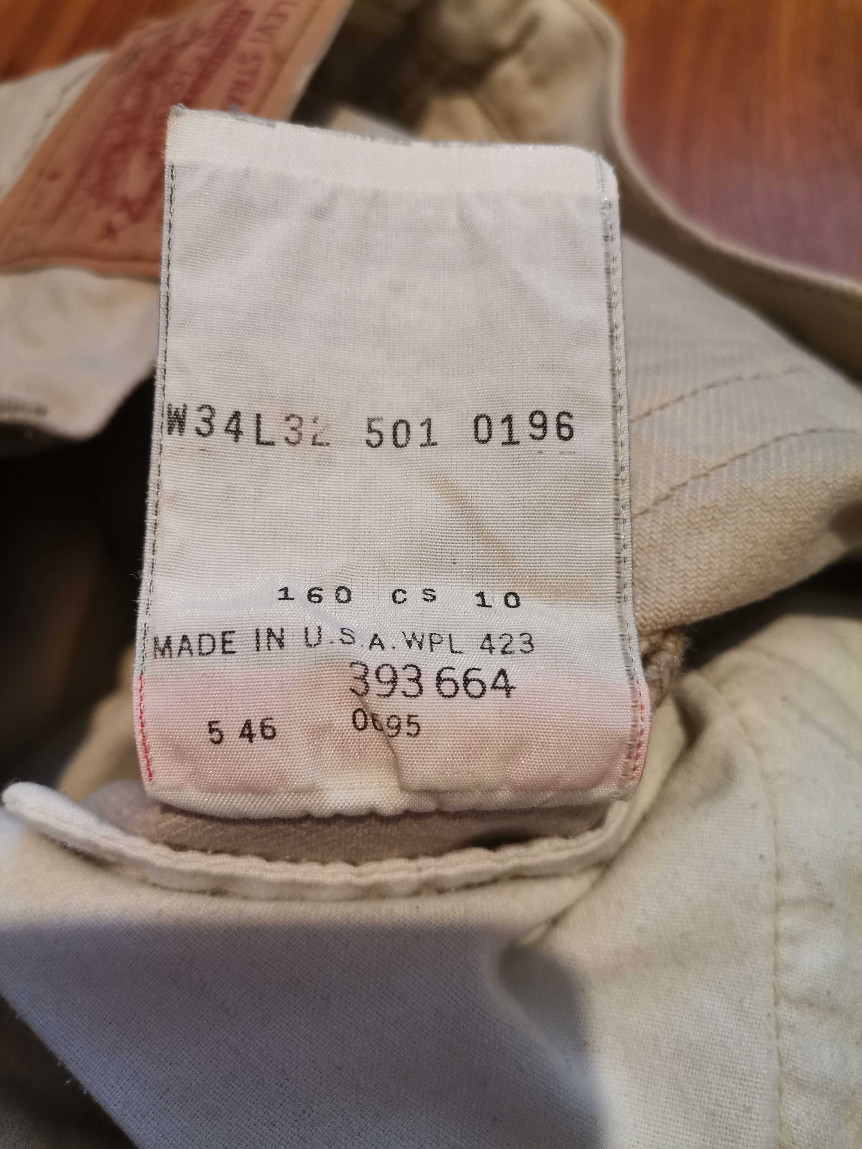 Levi's Vintage '90s Levi's 501 Jeans Size US 34 / EU 50 - 5 Thumbnail