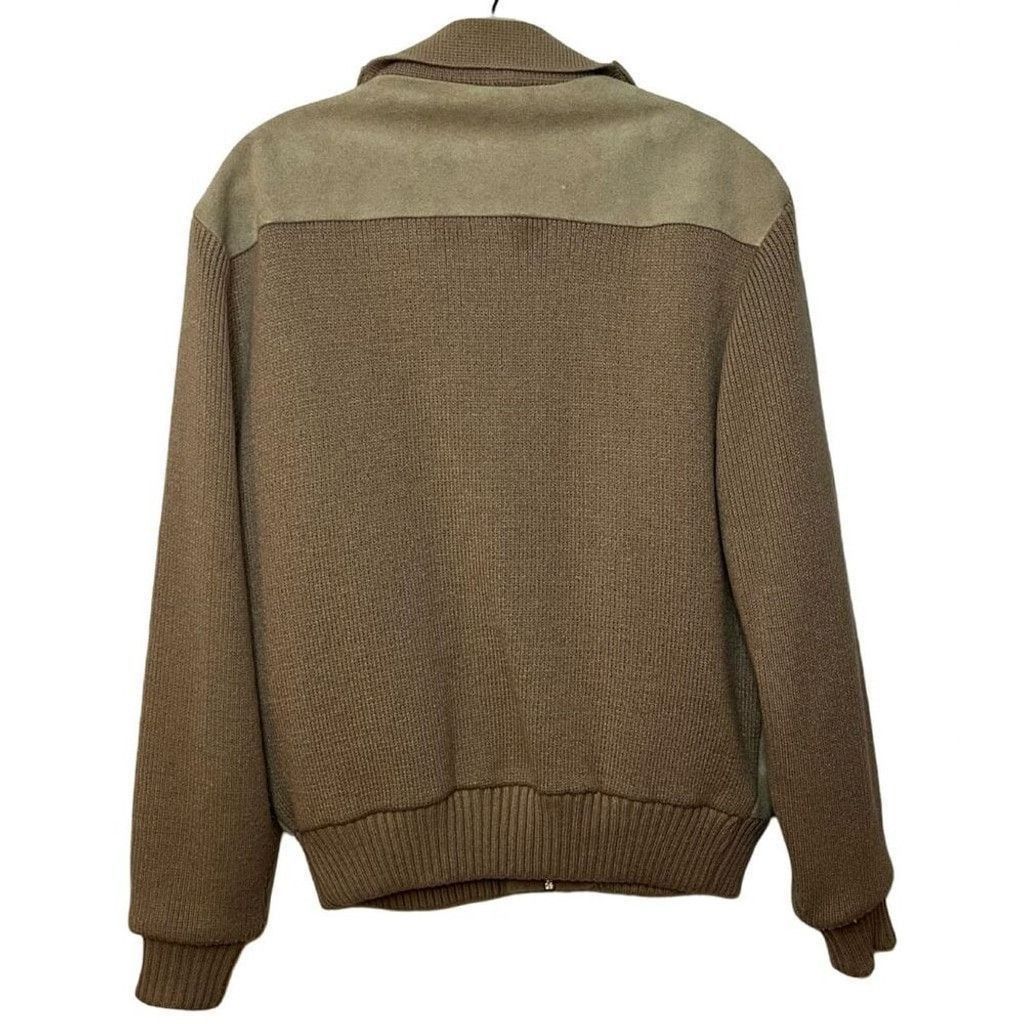 Vintage Vtg 90s Outdoor Exchange Leather Suede Sweater Jacket Sz M Size US M / EU 48-50 / 2 - 4 Thumbnail