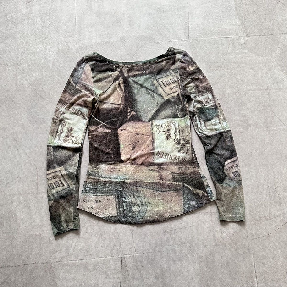 Hysteric Glamour Bohemian Cop Copine Vibe Vintage Long Sleeve T Shirt Size S / US 4 / IT 40 - 11 Thumbnail