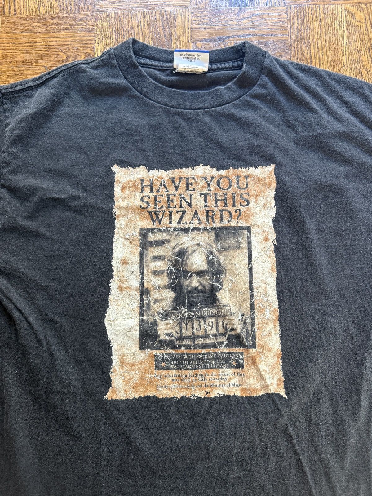 Vintage Vintage Y2K Harry Potter Sirius Black Poster Graphic Tee Size US M / EU 48-50 / 2 - 5 Thumbnail