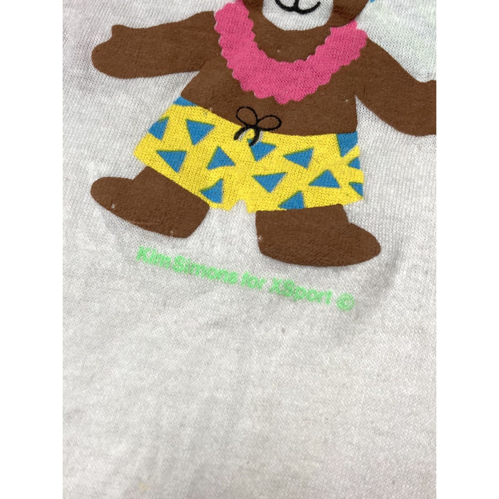 Vintage VINTAGE crystal mountain resort graphic T shirt teddy bears beach OSFA XL tall Mens Size US XL / EU 56 / 4 - 3 Thumbnail
