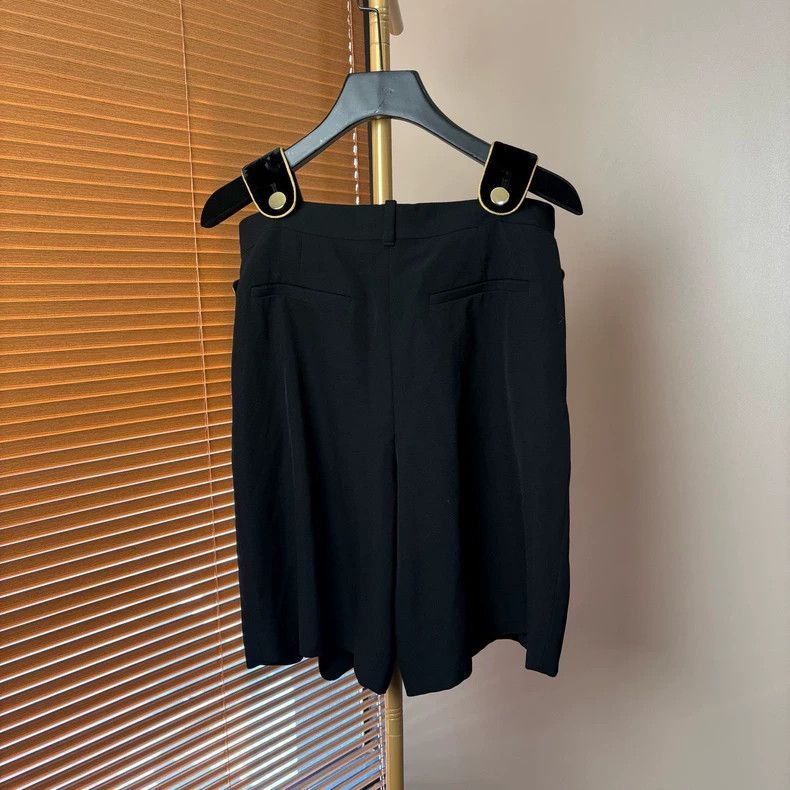 Givenchy Givenchy Size34 Black Suit Shorts Size 26" / US 2 / IT 38 - 2 Thumbnail