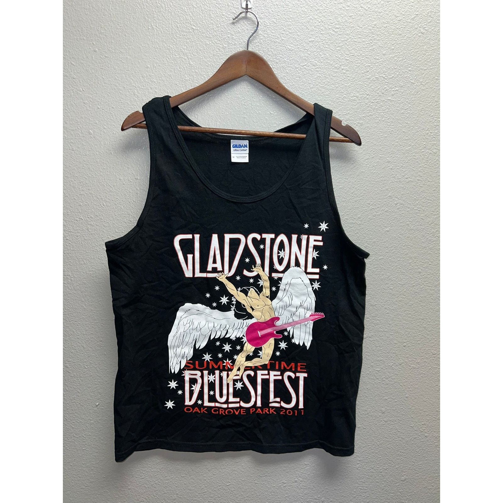 Gildan Gladstone Bluesfest Shirt Tank Concert Tour Blues Fest M Size US M / EU 48-50 / 2 - 1 Thumbnail