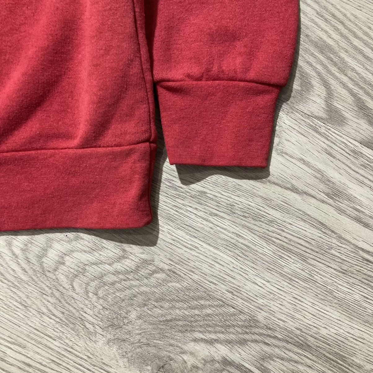 20471120 2000s Seven Zero One Poem Logo Punk Style Crewneck Red Size US M / EU 48-50 / 2 - 6 Thumbnail