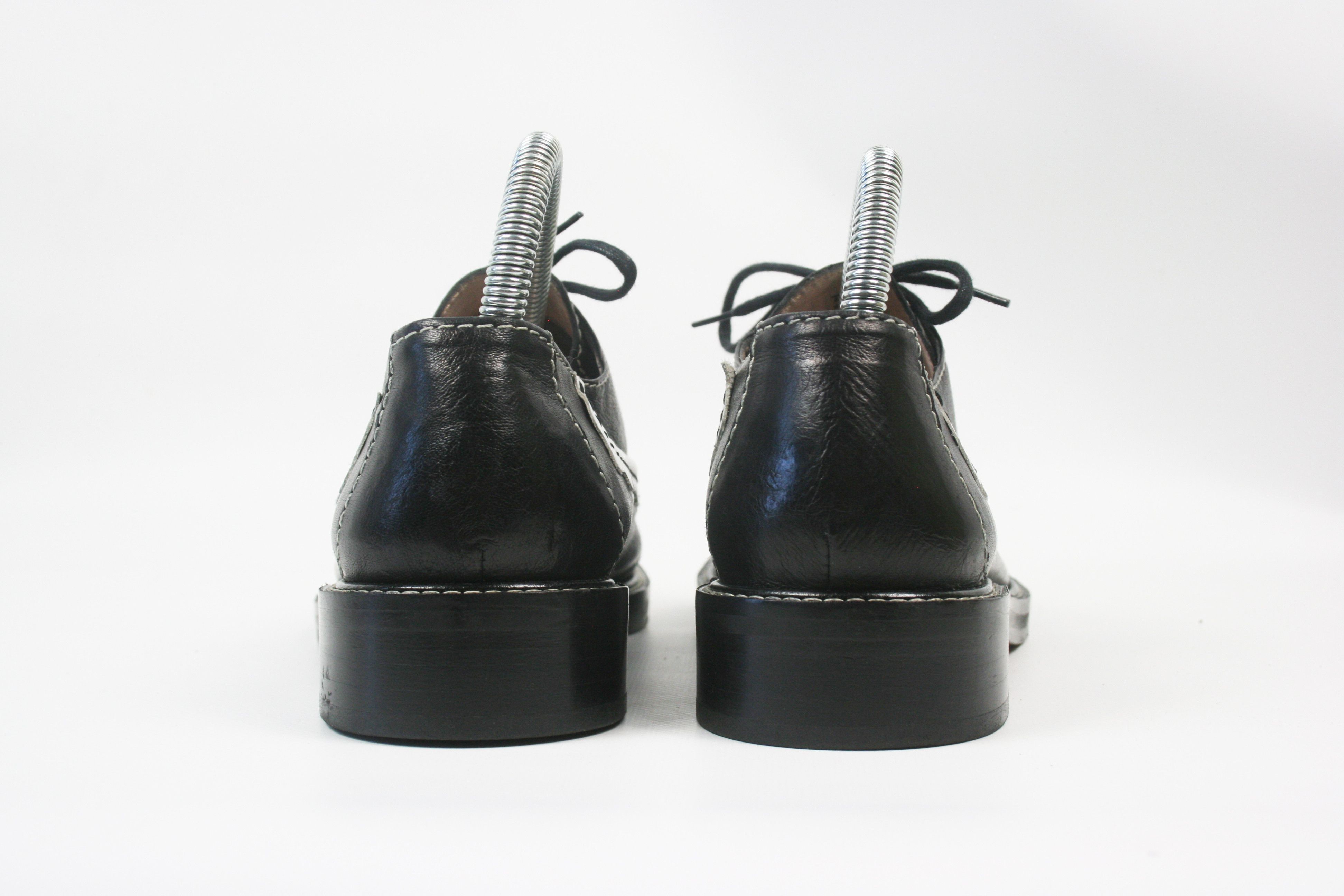 Alexa Chung AC-30 Scallop-edge Leather Derby Shoes Size US 8 / IT 38 - 7 Thumbnail