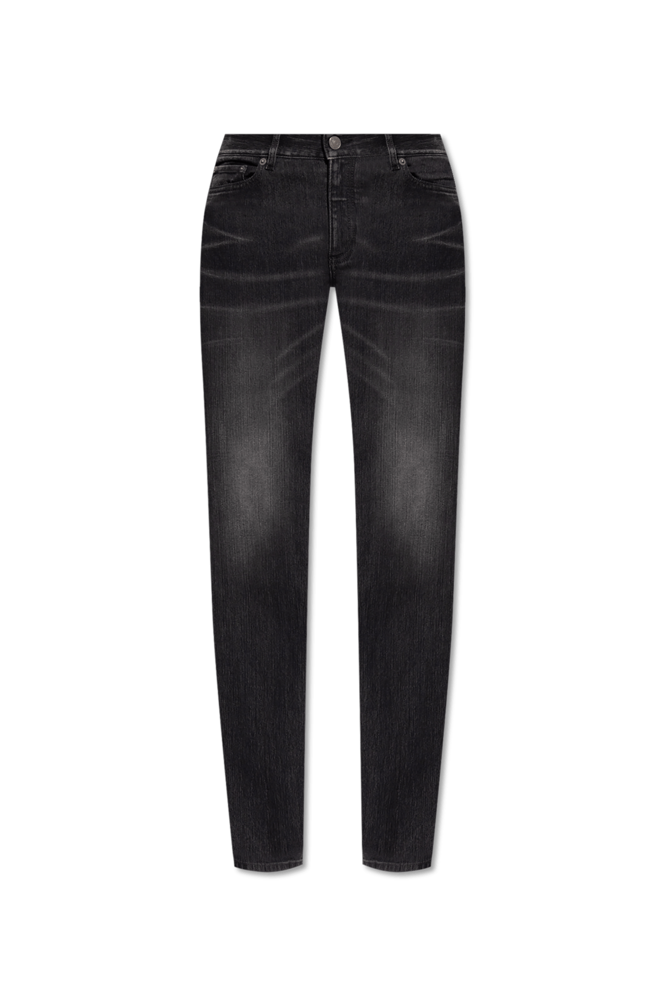 Balenciaga o1la1rc1a1125 Low Waist Seamless Pants in Black Size 26" / US 2 / IT 38 - 1 Thumbnail
