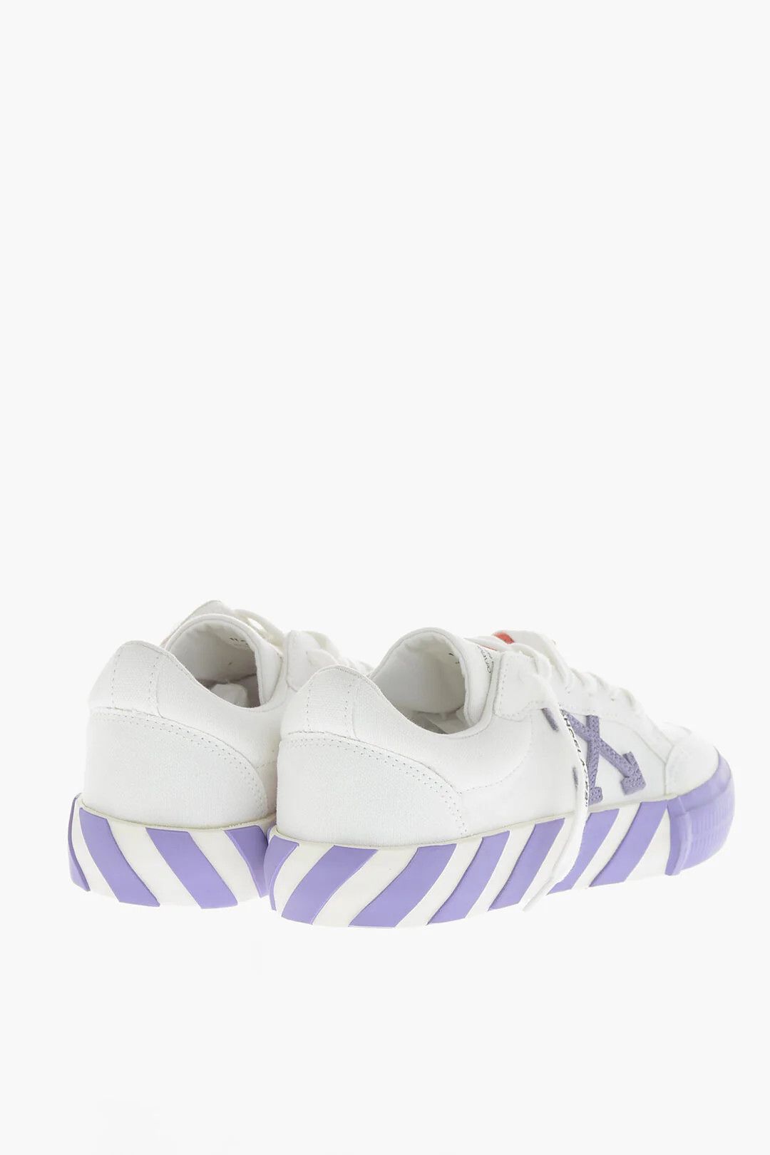 Off-White og1mm0426 Canvas Low-Top Sneakers in White Size US 5 / IT 35 - 2 Thumbnail
