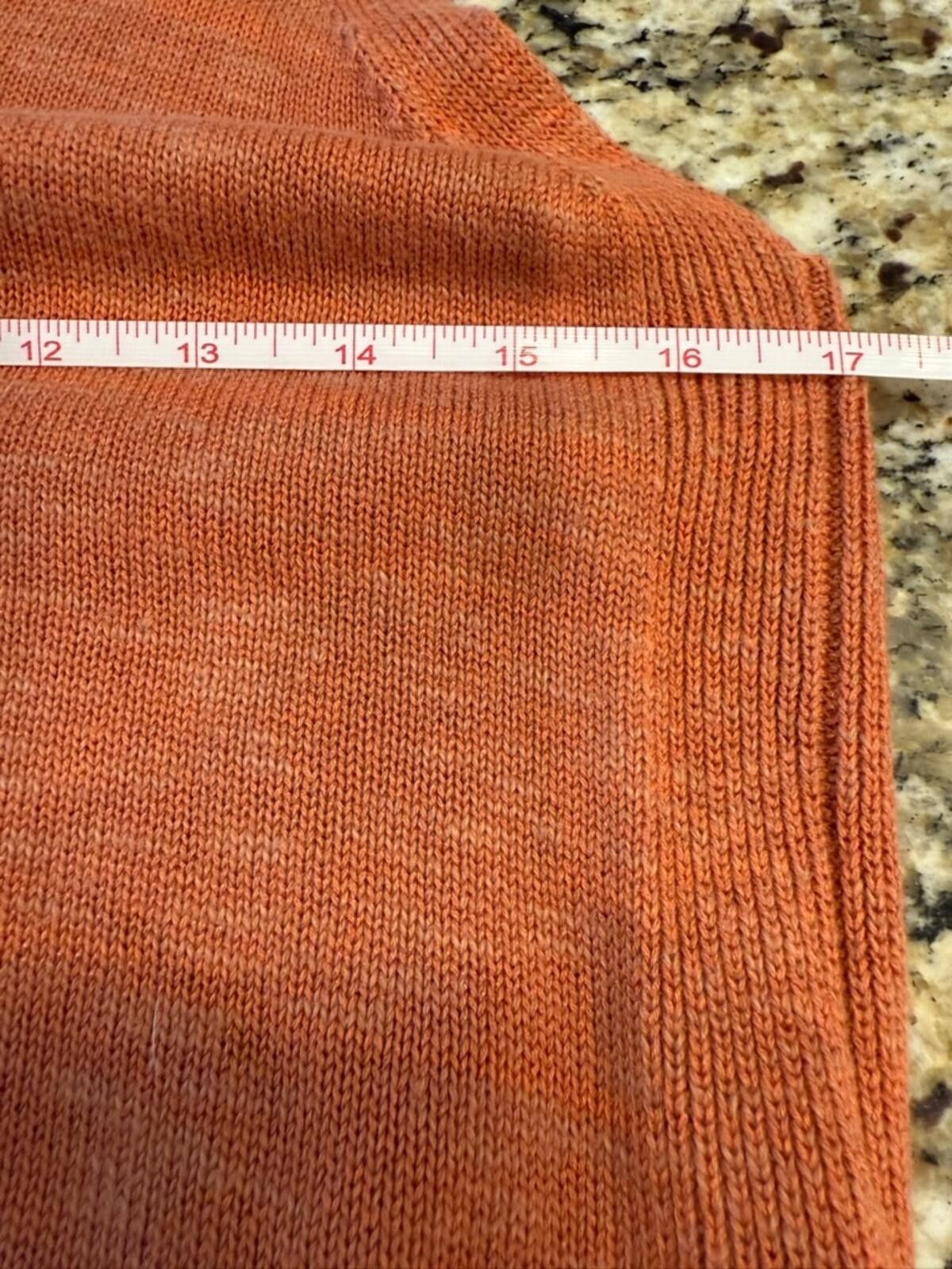 Other Anthropologie linen blend sleeveless knit sweater rust SZ XS Size XS / US 0-2 / IT 36-38 - 9 Thumbnail