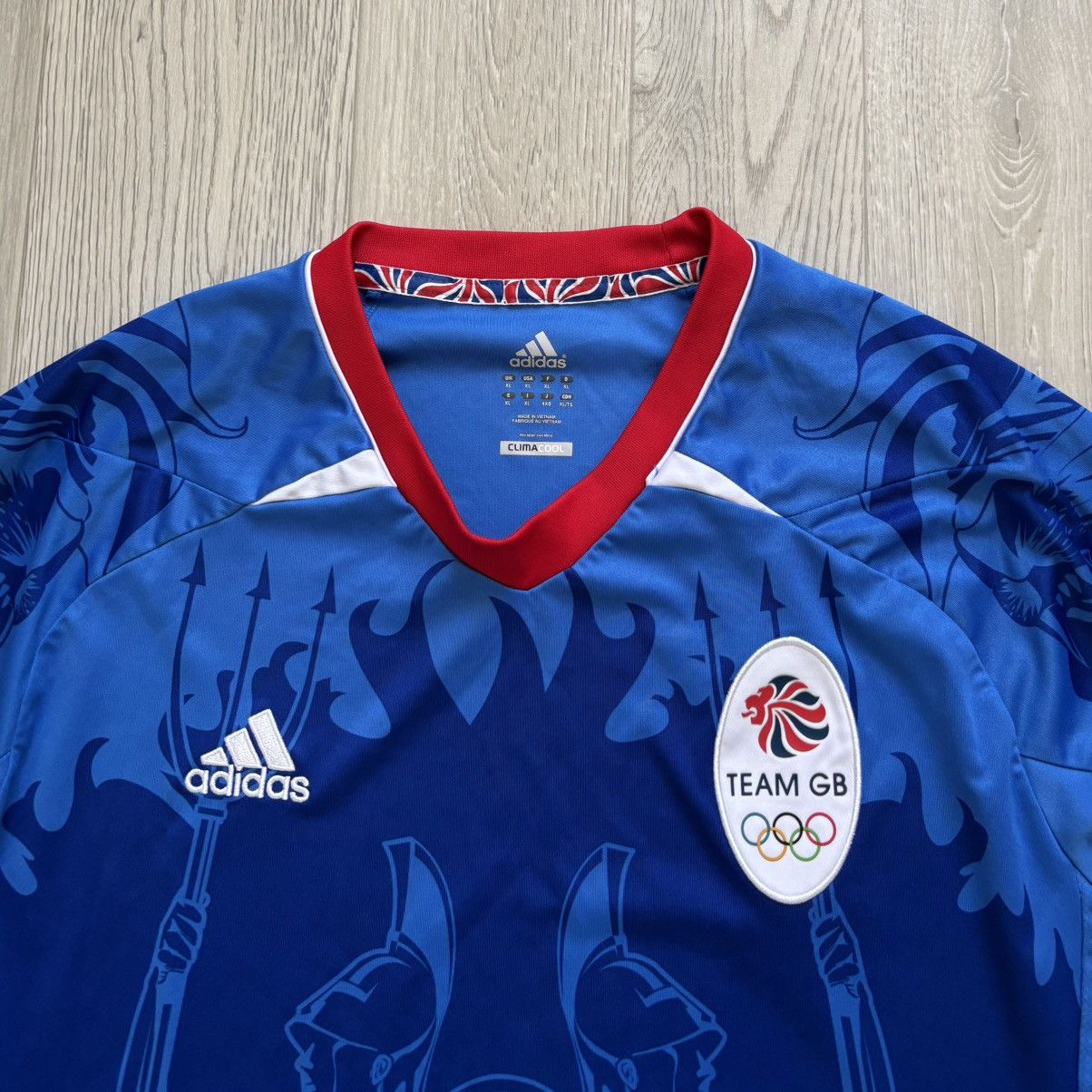Adidas × Vintage Adidas Team GB Great Britain Soccer Jersey Size US XL / EU 56 / 4 - 2 Thumbnail