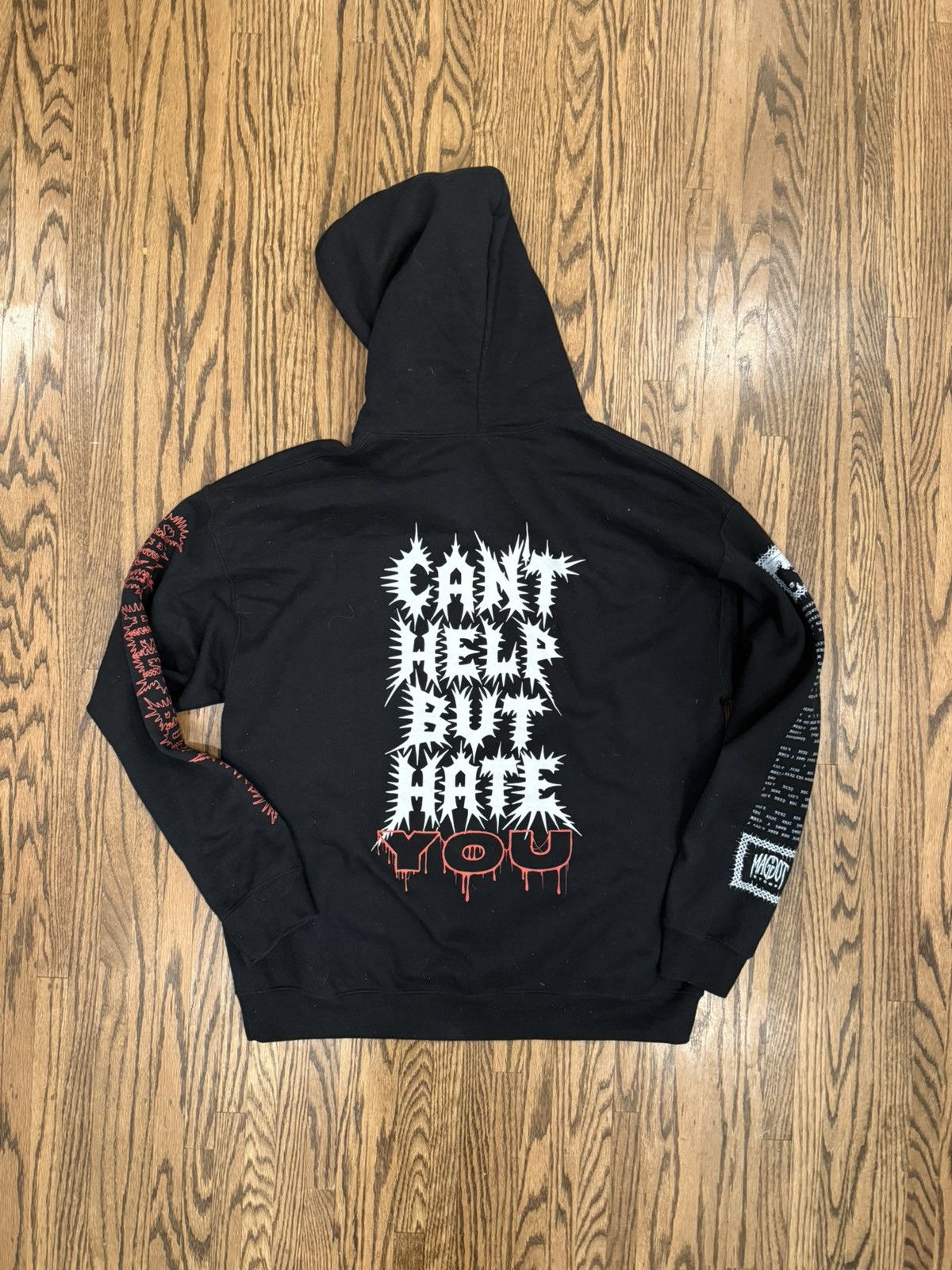 Other Terror | Can’t Help But Hate You Hoodie - Large Size US L / EU 52-54 / 3 - 2 Thumbnail