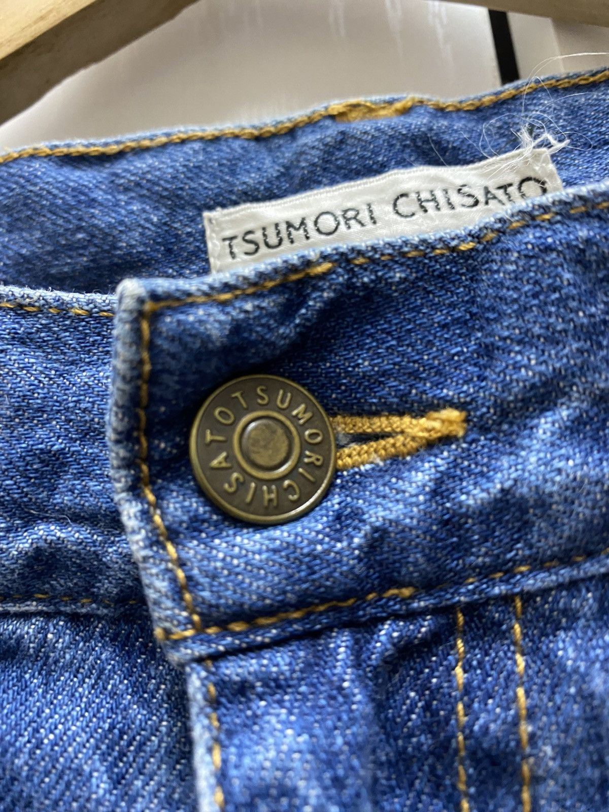 Issey Miyake Tsumori Chisato Denim Jeans Size US 31 - 4 Thumbnail