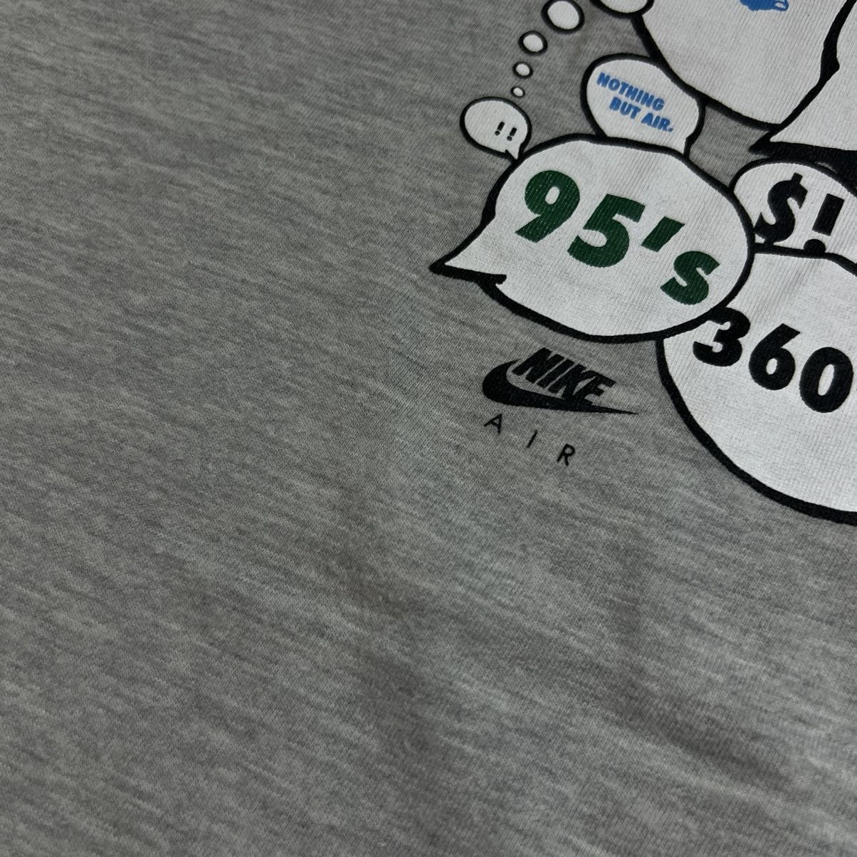 Nike 00s Nike Air Vintage Y2K Oversized Retro Tee T-Shirt Size US XL / EU 56 / 4 - 5 Thumbnail