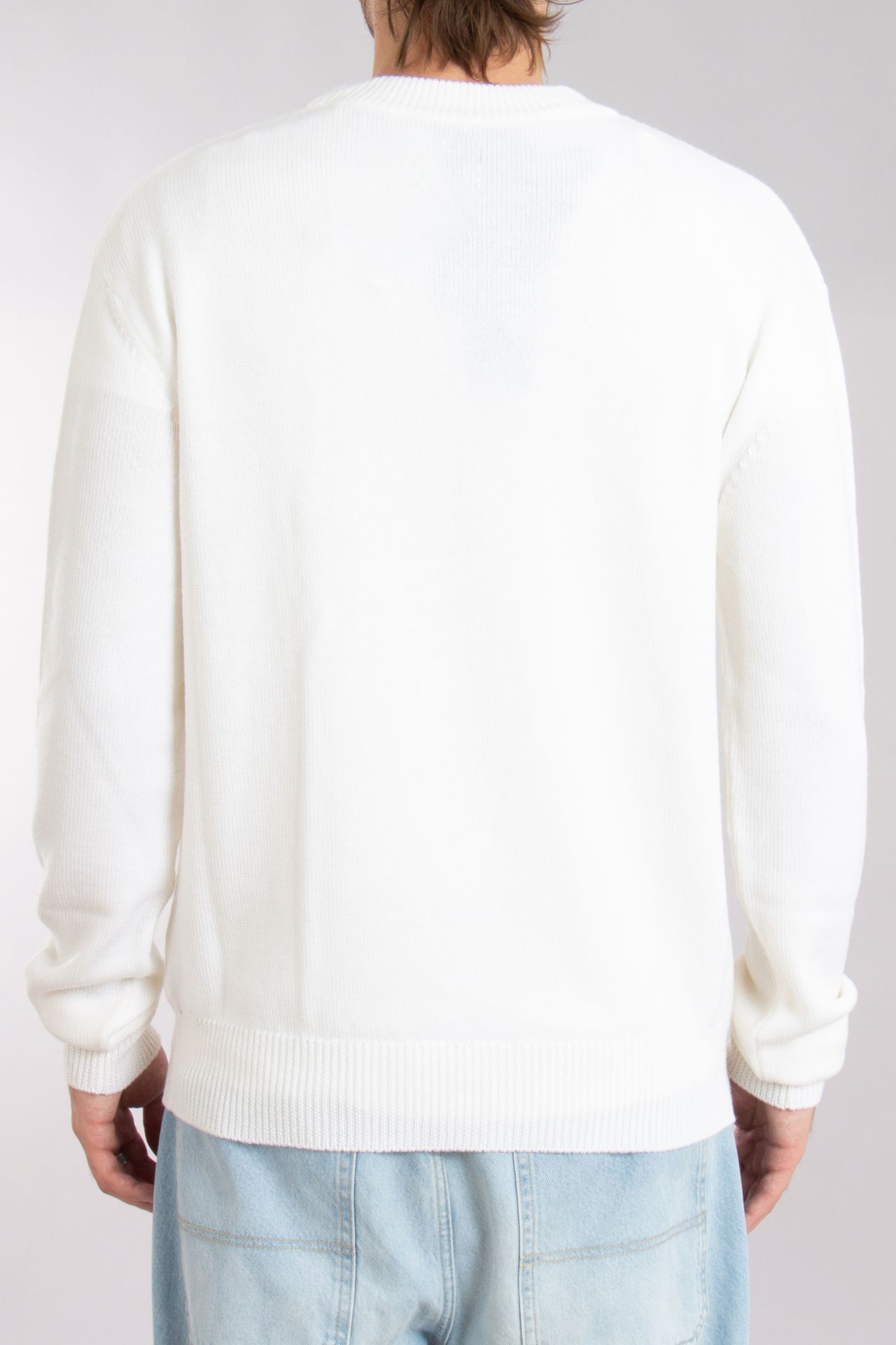 Balmain o1loc1c1125 Sweater in White Size US S / EU 44-46 / 1 - 3 Thumbnail