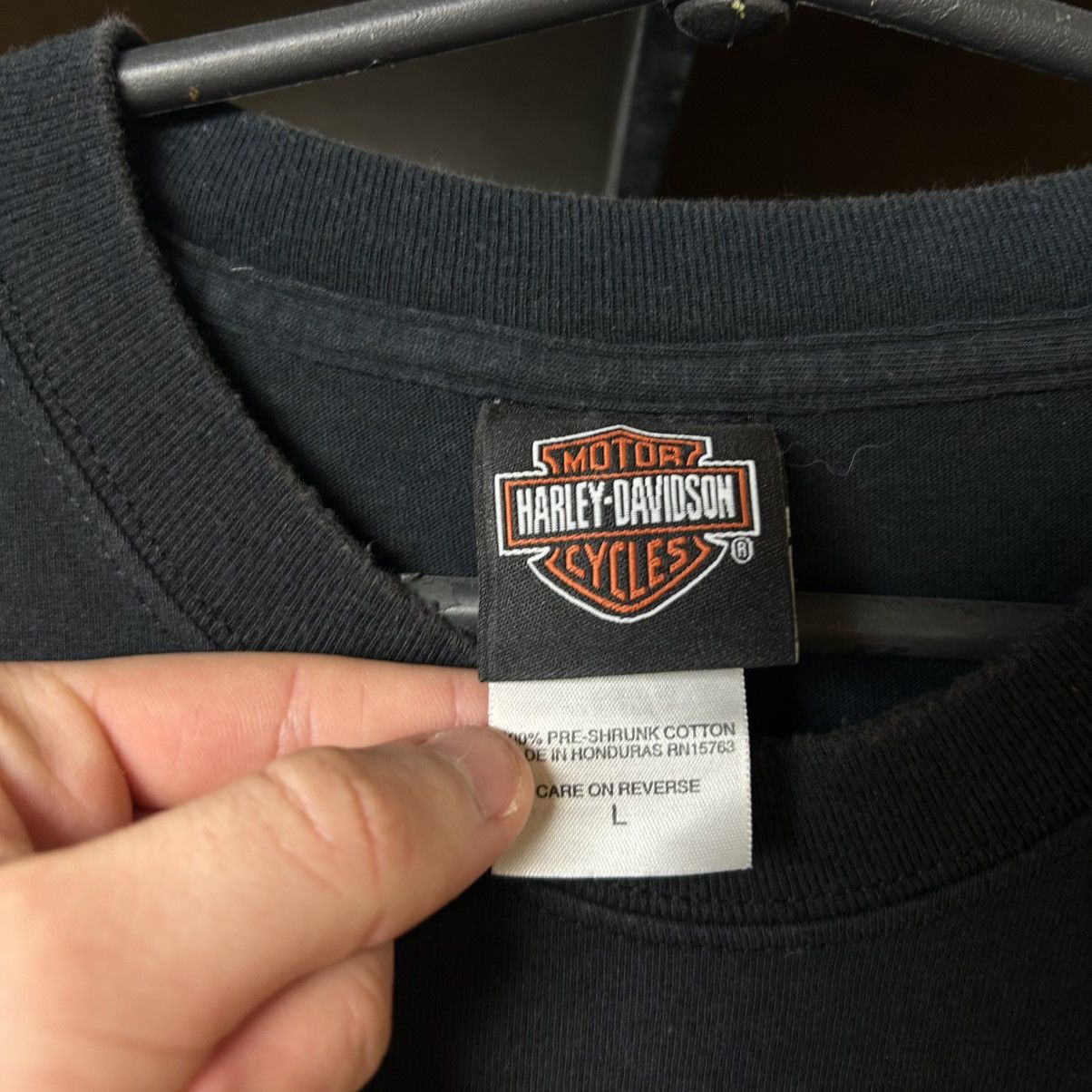 Harley Davidson Vintage Harley Davidson Big Graphic Logo Motorcycles tee Size US L / EU 52-54 / 3 - 6 Thumbnail